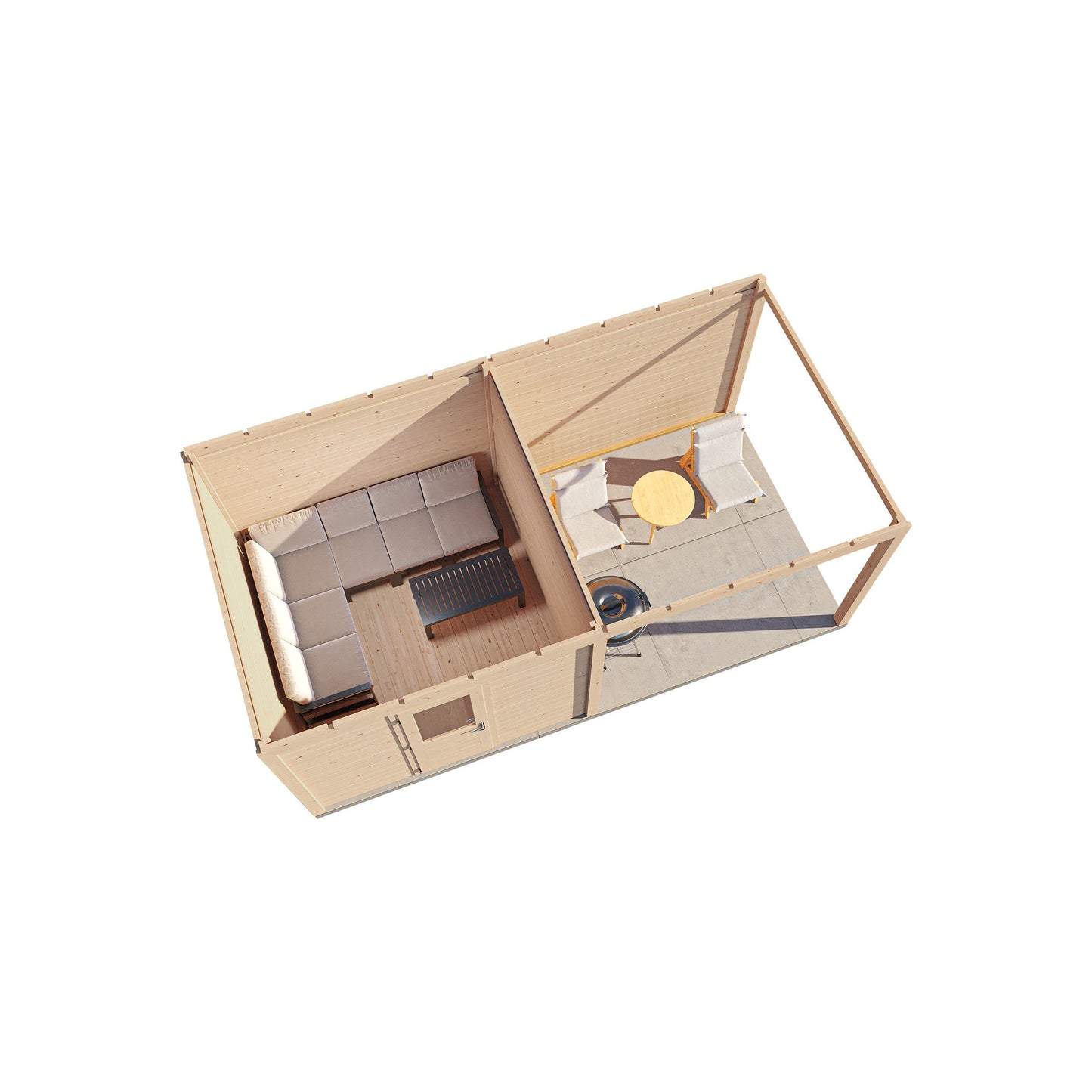 Lugarde Cambridge Summerhouse 600x300cm