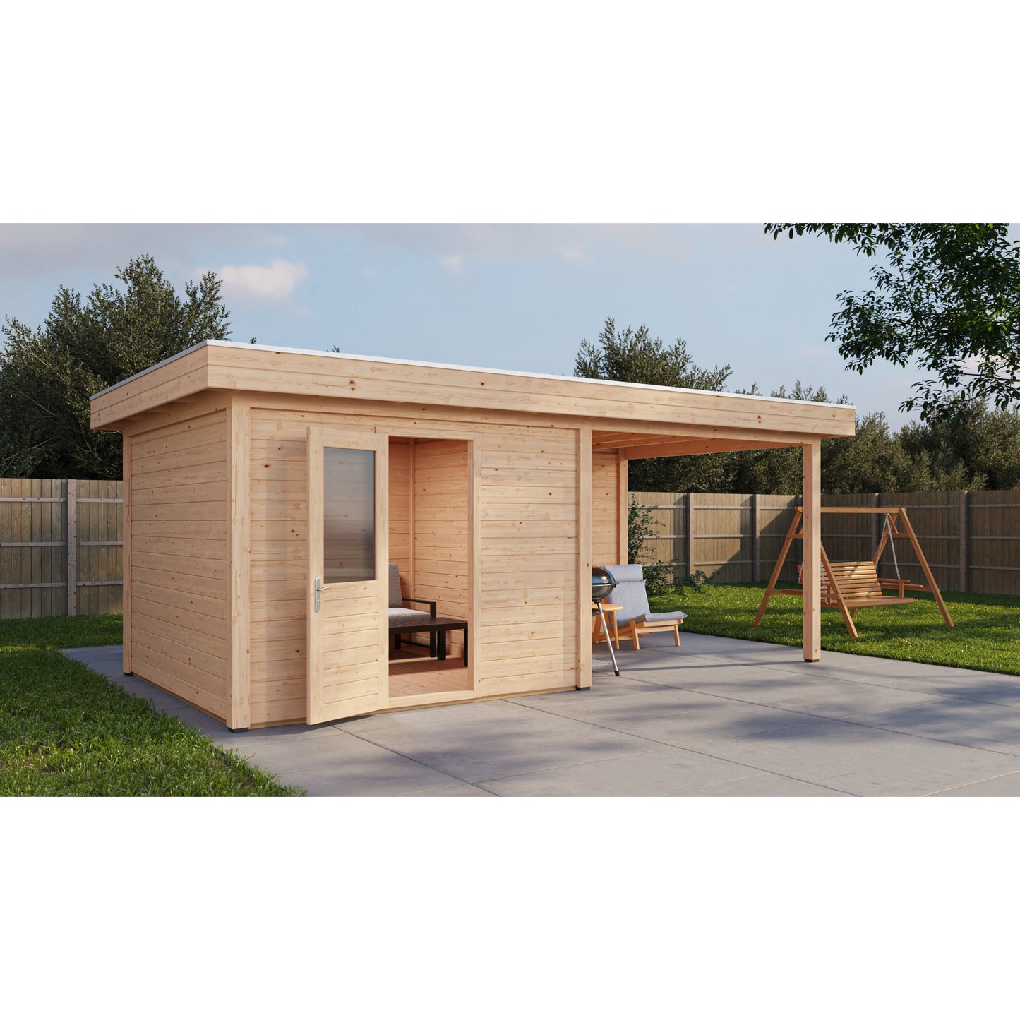 Lugarde Cambridge Summerhouse 600x300cm