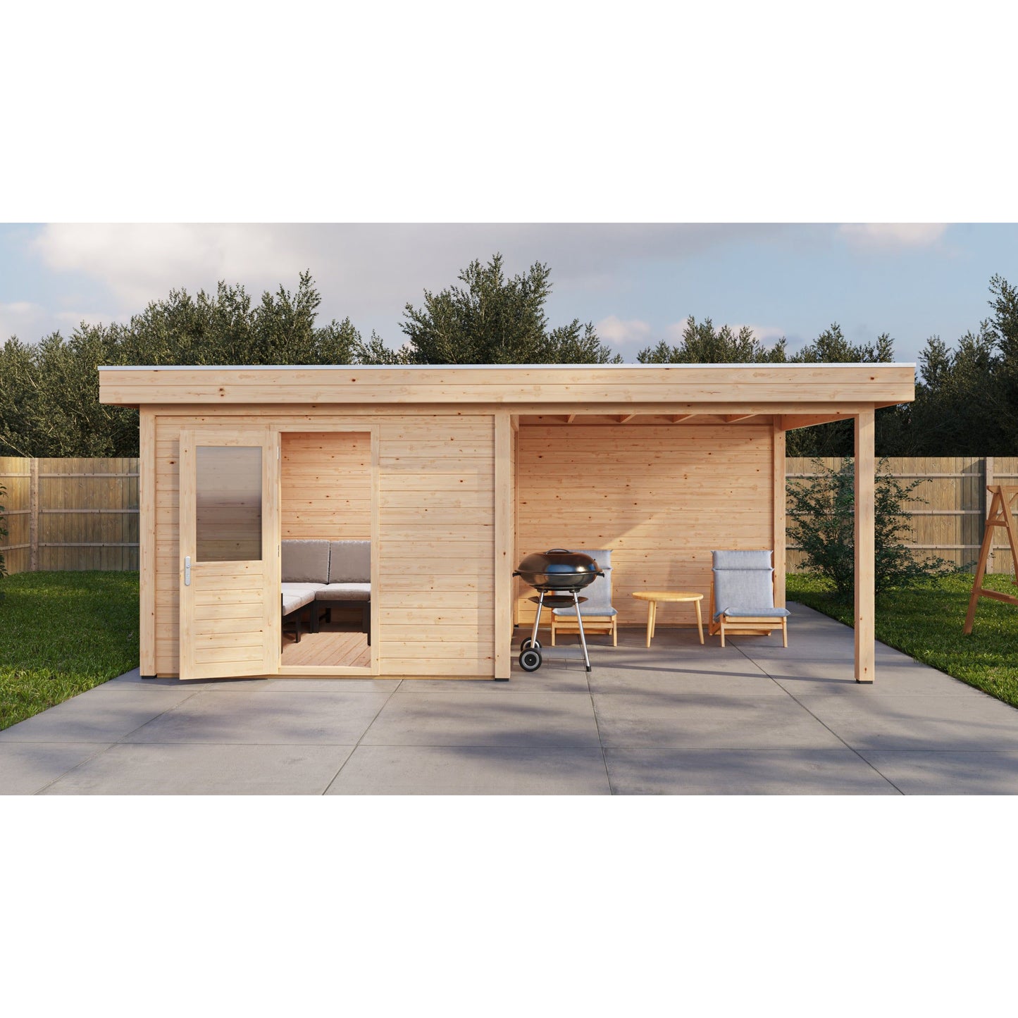 Lugarde Cambridge Summerhouse 600x300cm