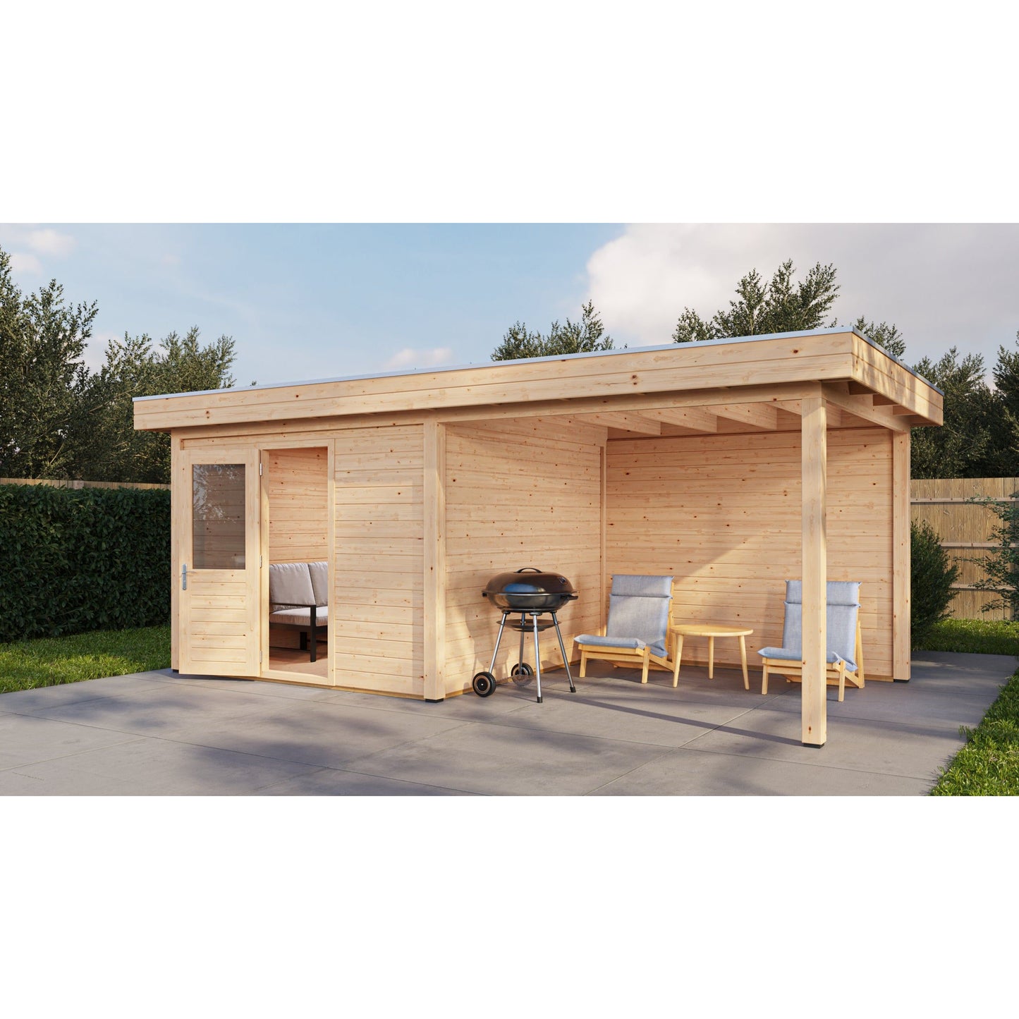 Lugarde Cambridge Summerhouse 600x300cm