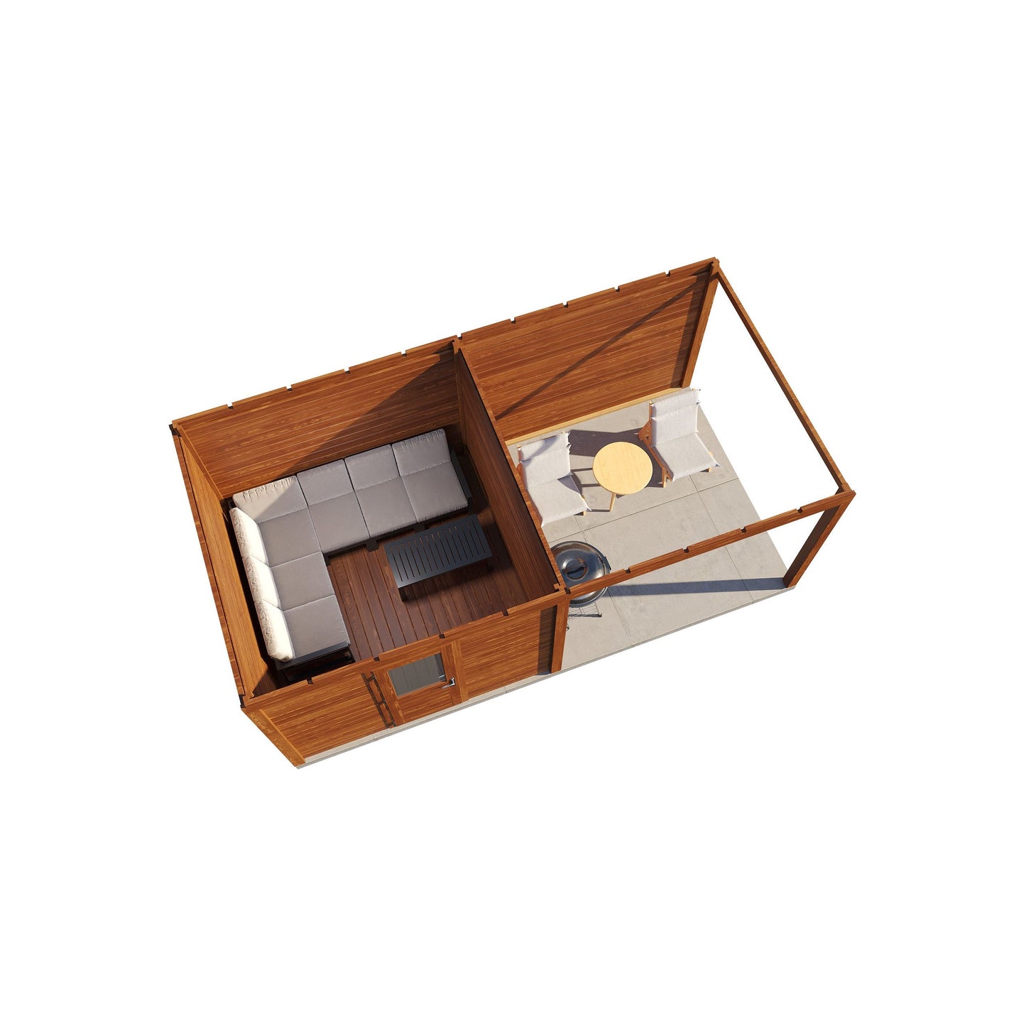 Lugarde Cambridge Summerhouse 600x300cm