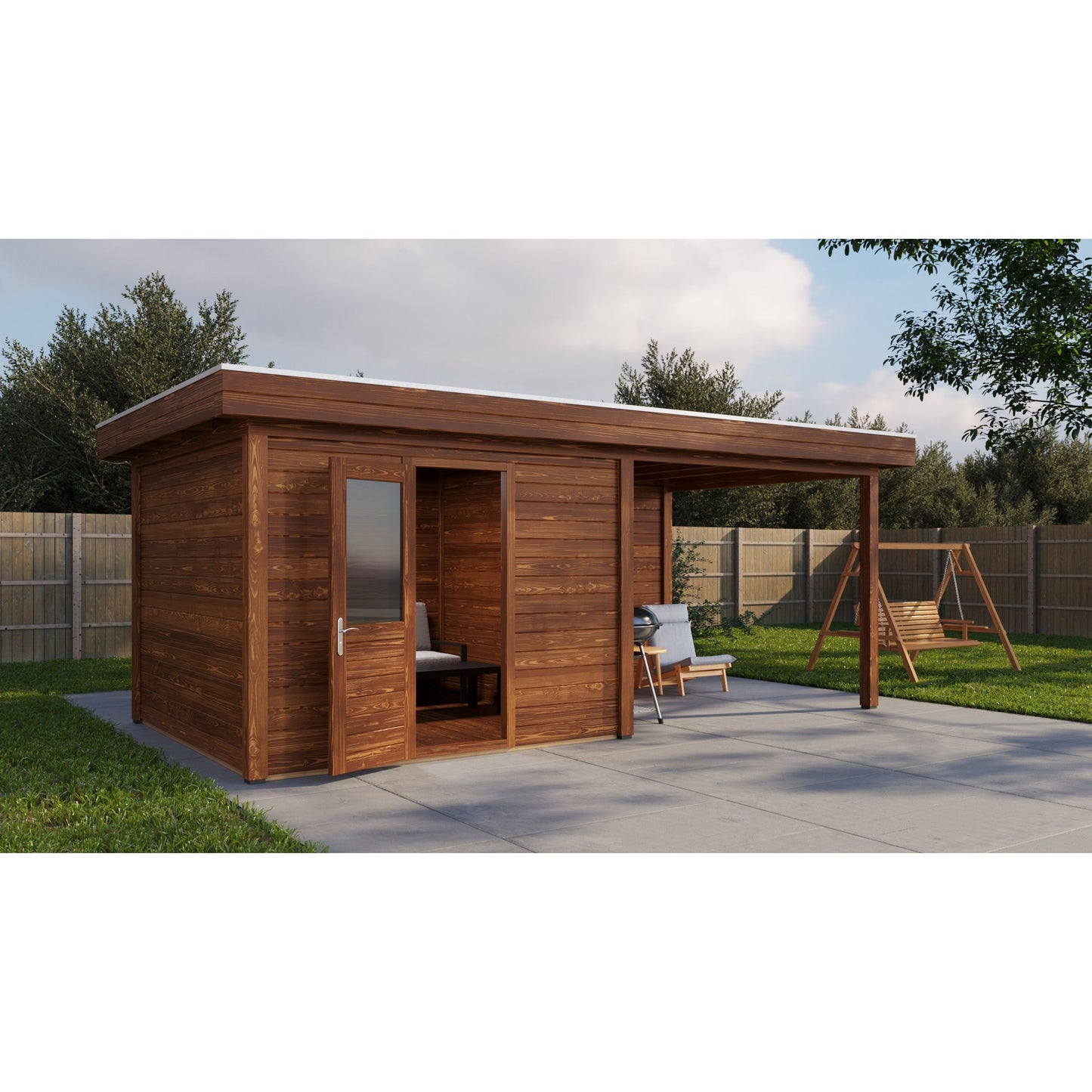Lugarde Cambridge Summerhouse 600x300cm