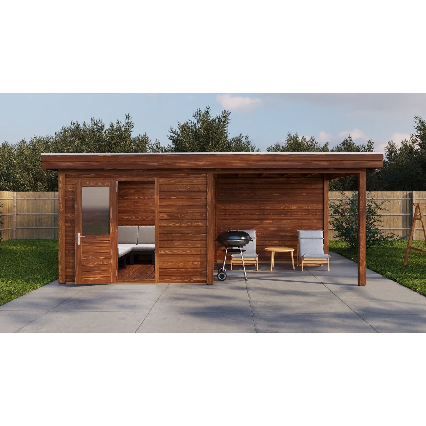 Lugarde Cambridge Summerhouse 600x300cm