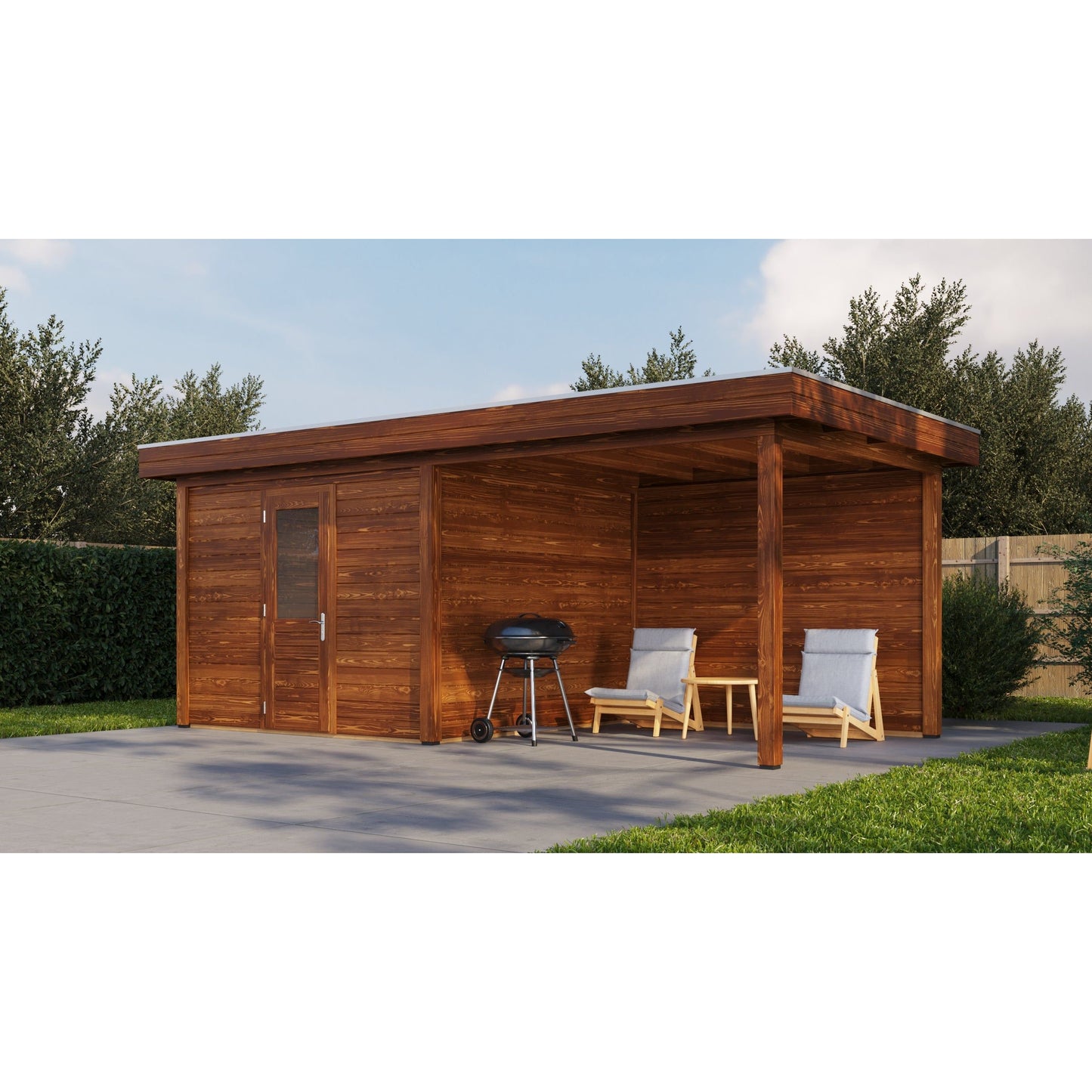 Lugarde Cambridge Summerhouse 600x300cm