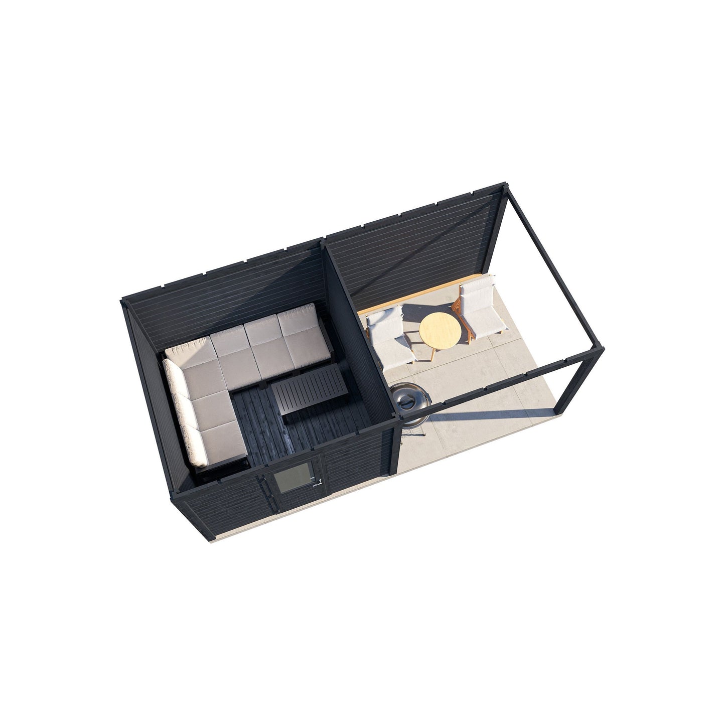 Lugarde Cambridge Summerhouse 600x300cm