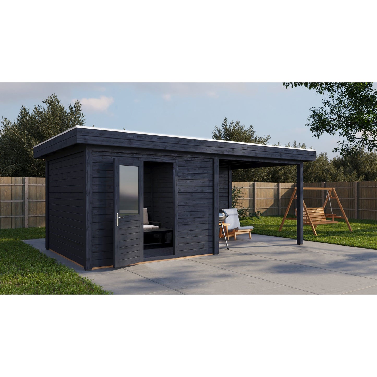Lugarde Cambridge Summerhouse 600x300cm