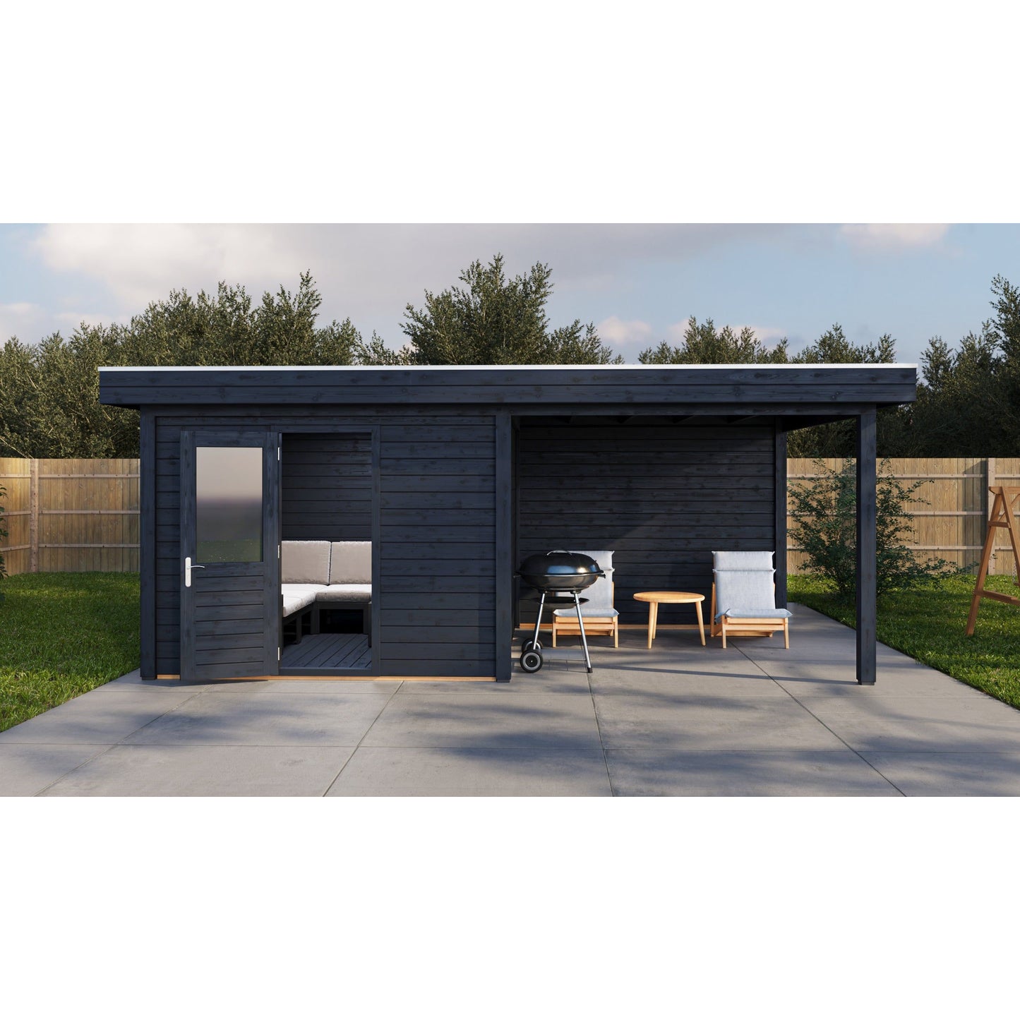 Lugarde Cambridge Summerhouse 600x300cm