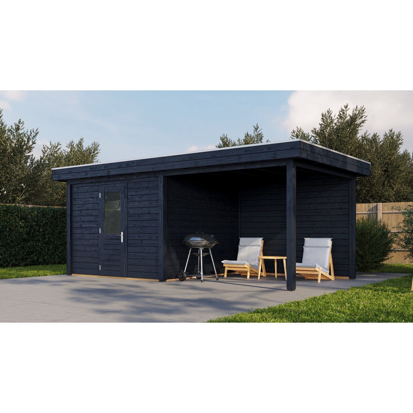 Lugarde Cambridge Summerhouse 600x300cm