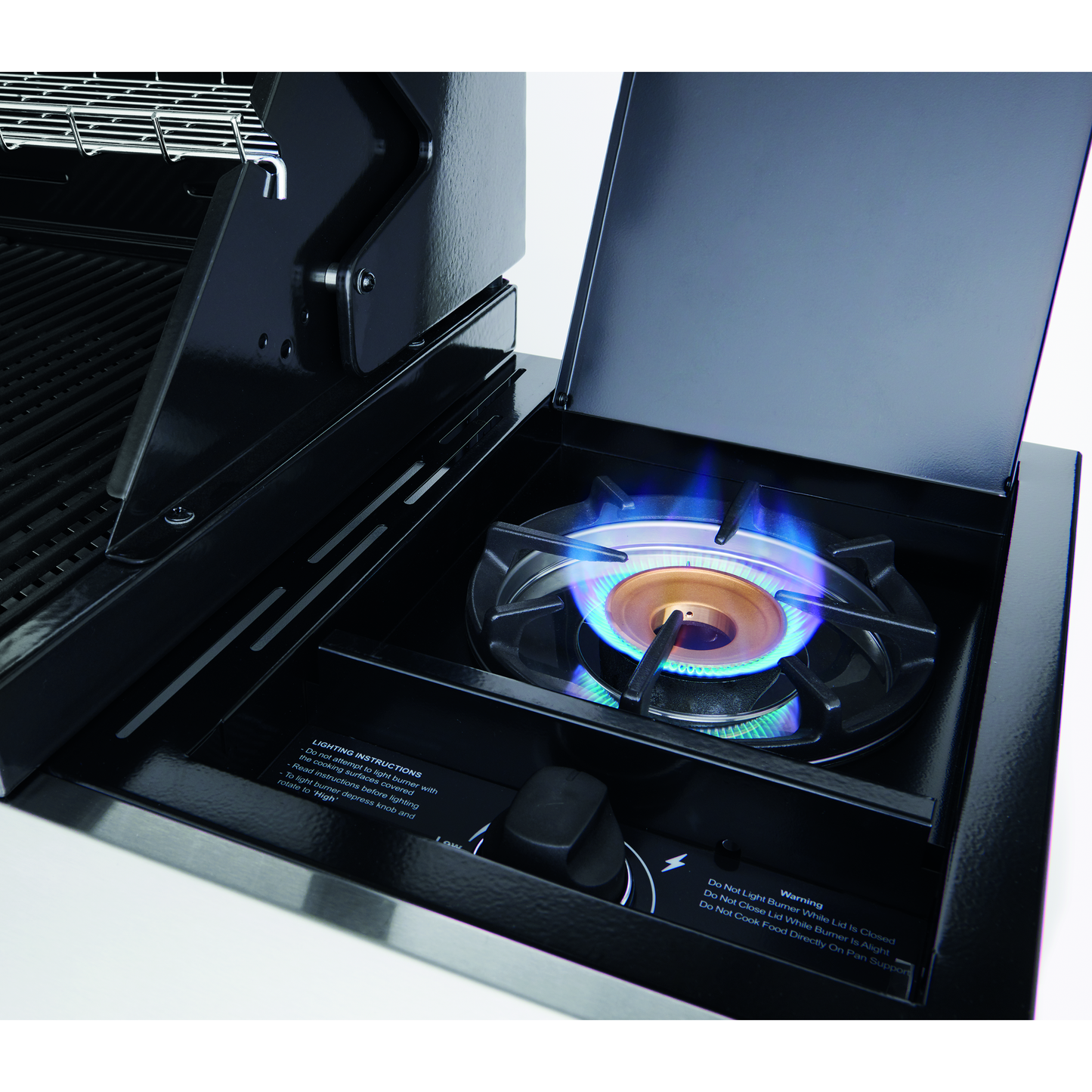 Beefeater 1200E Series 5 Burner Gas BBQ with Trolley and Side Burner