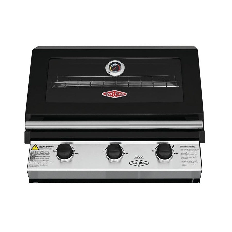 Beefeater 1200E Series 3 Burner Trolley and Side Burner