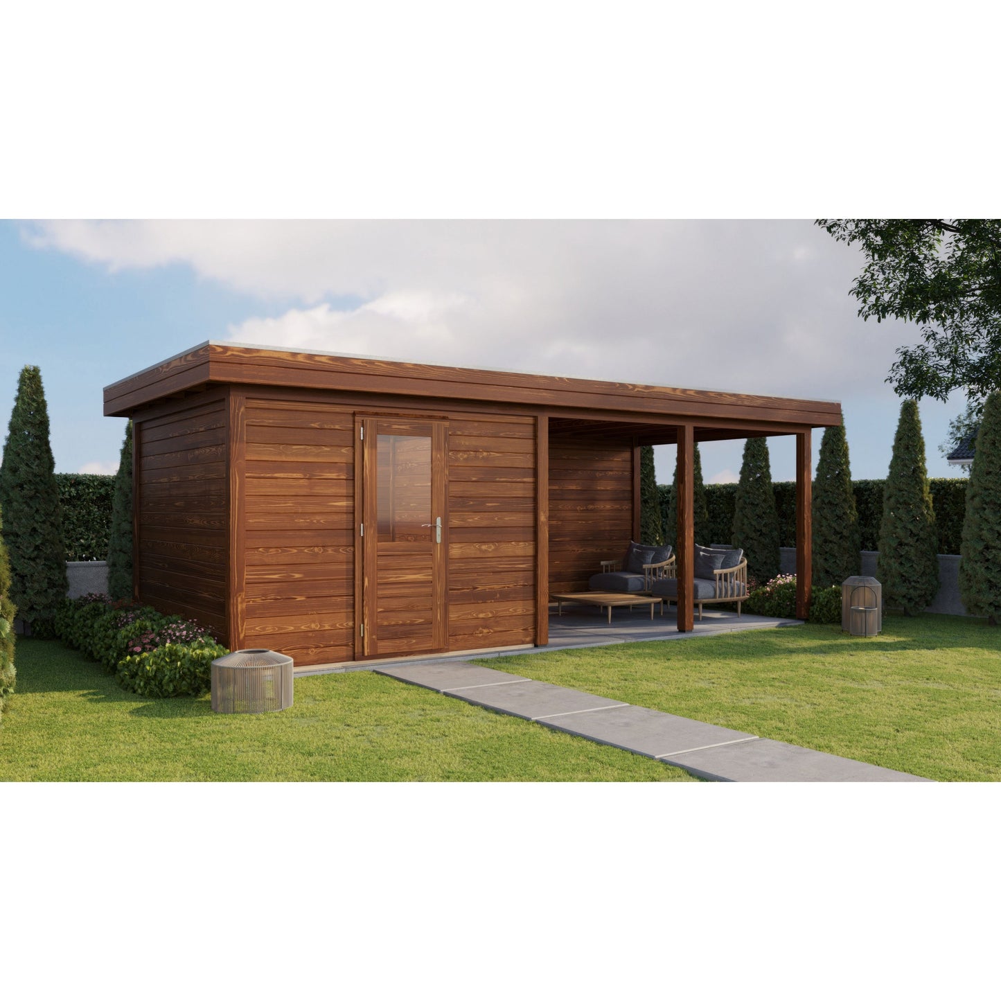 Lugarde Glasgow Summerhouse 700x300cm