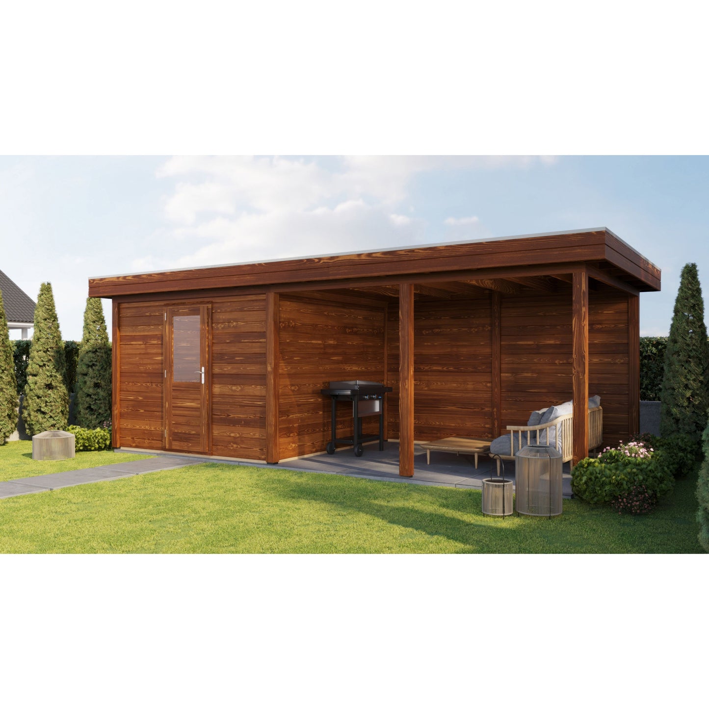 Lugarde Glasgow Summerhouse 700x300cm