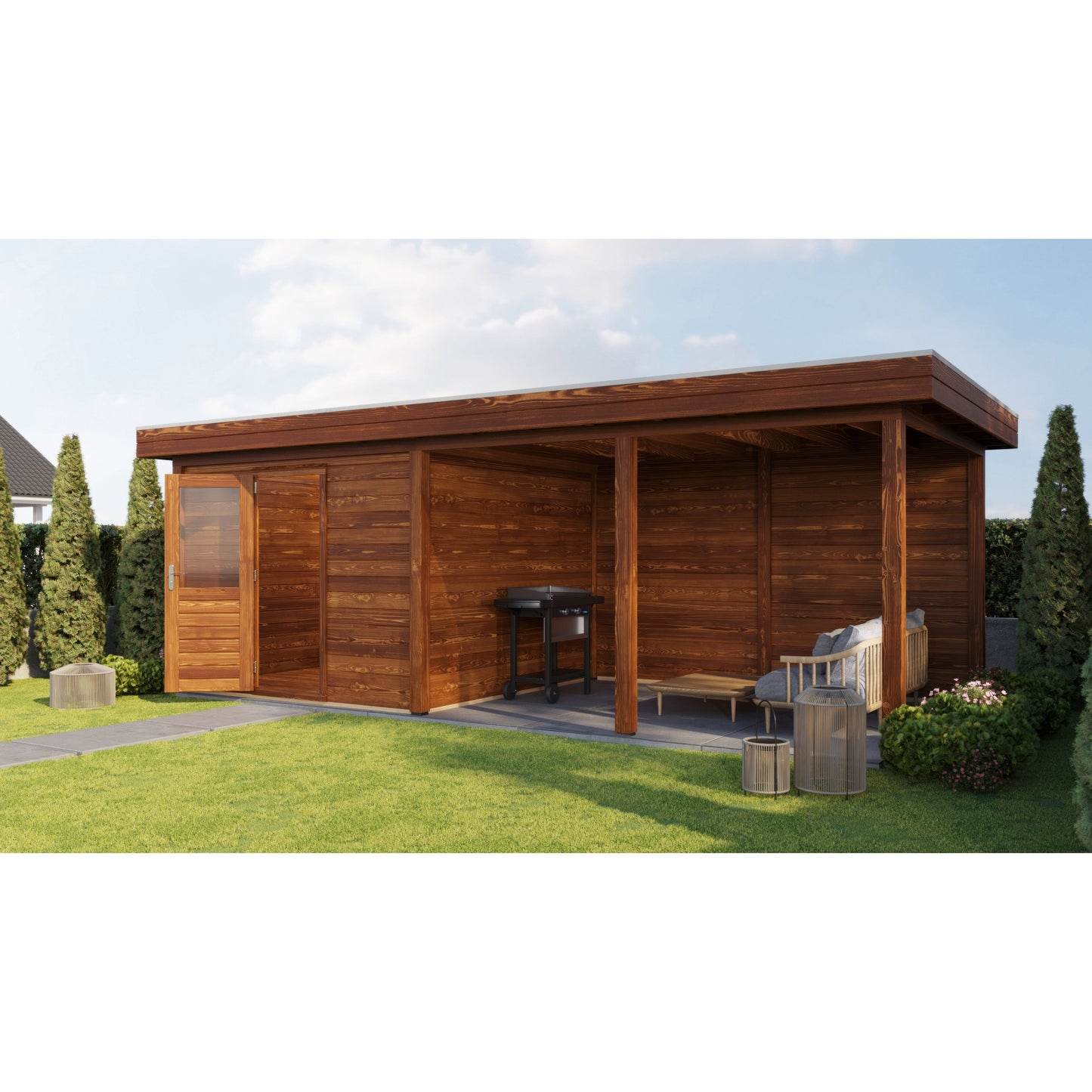 Lugarde Glasgow Summerhouse 700x300cm