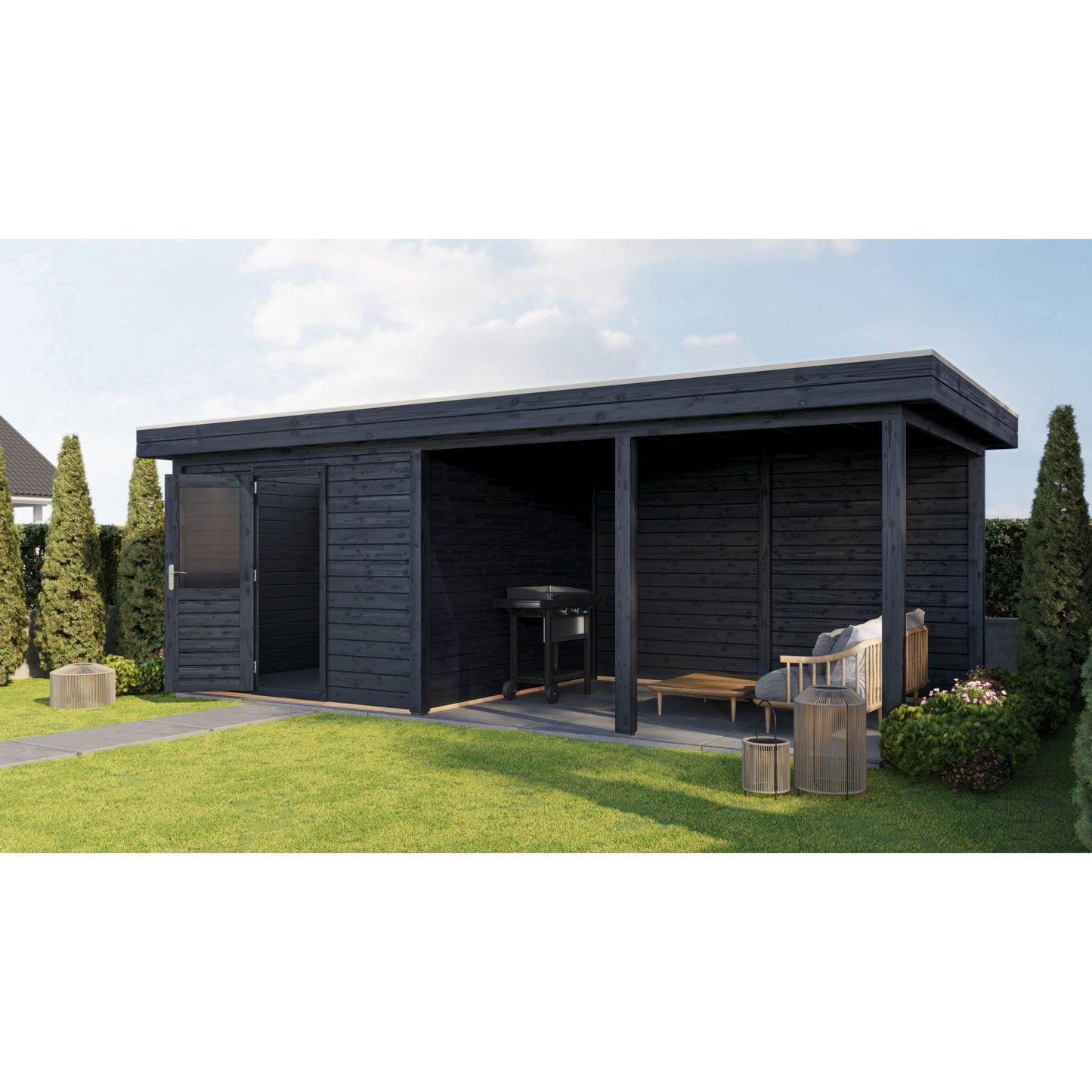 Lugarde Glasgow Summerhouse 700x300cm