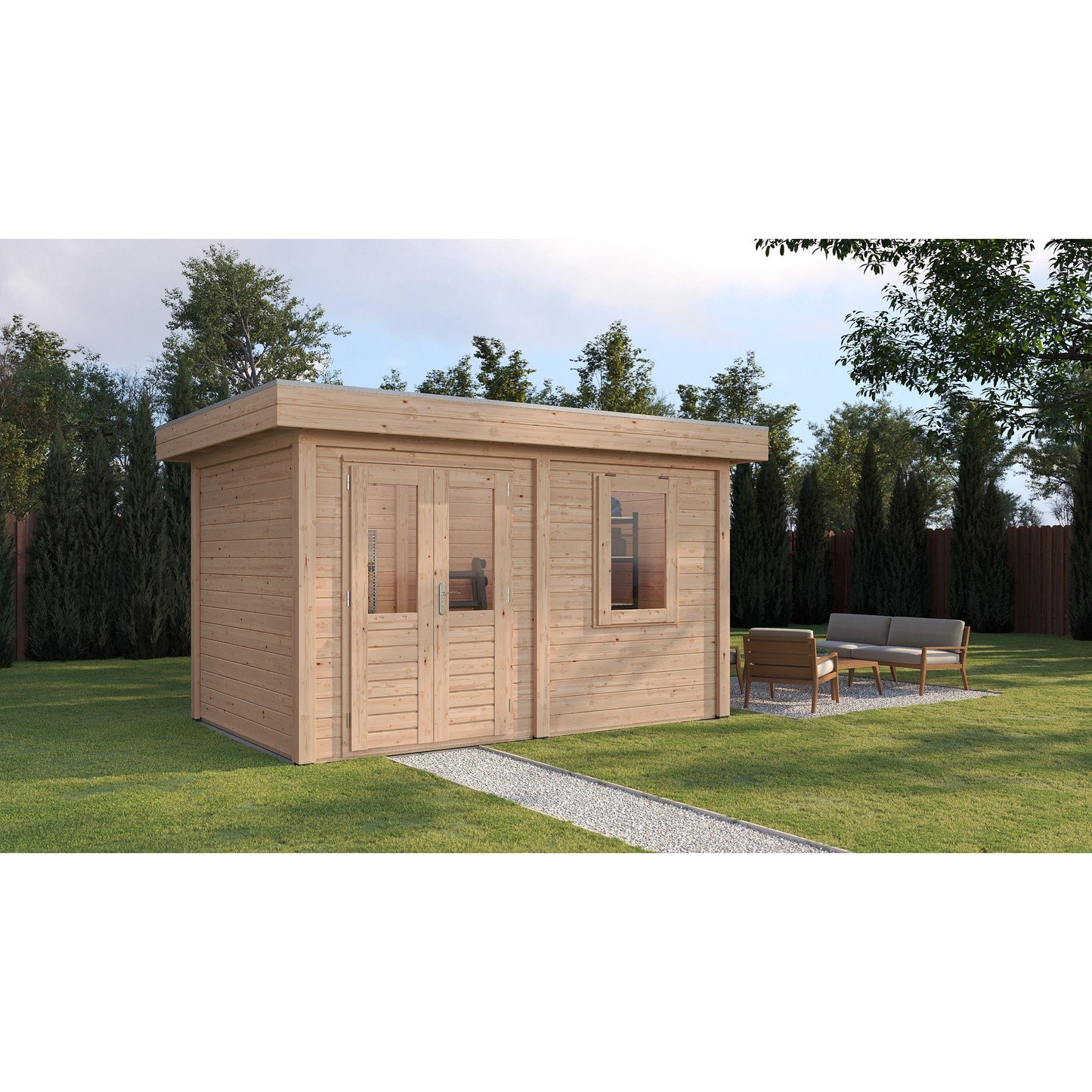 Lugarde Luton Summerhouse 388x250cm