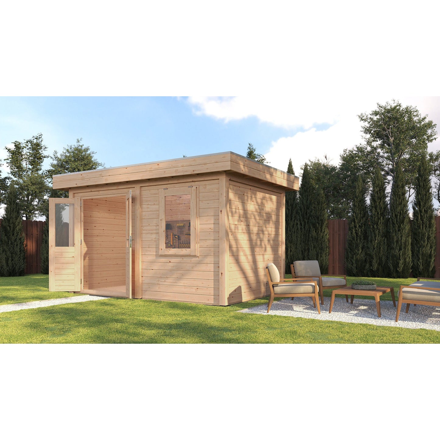 Lugarde Luton Summerhouse 388x250cm