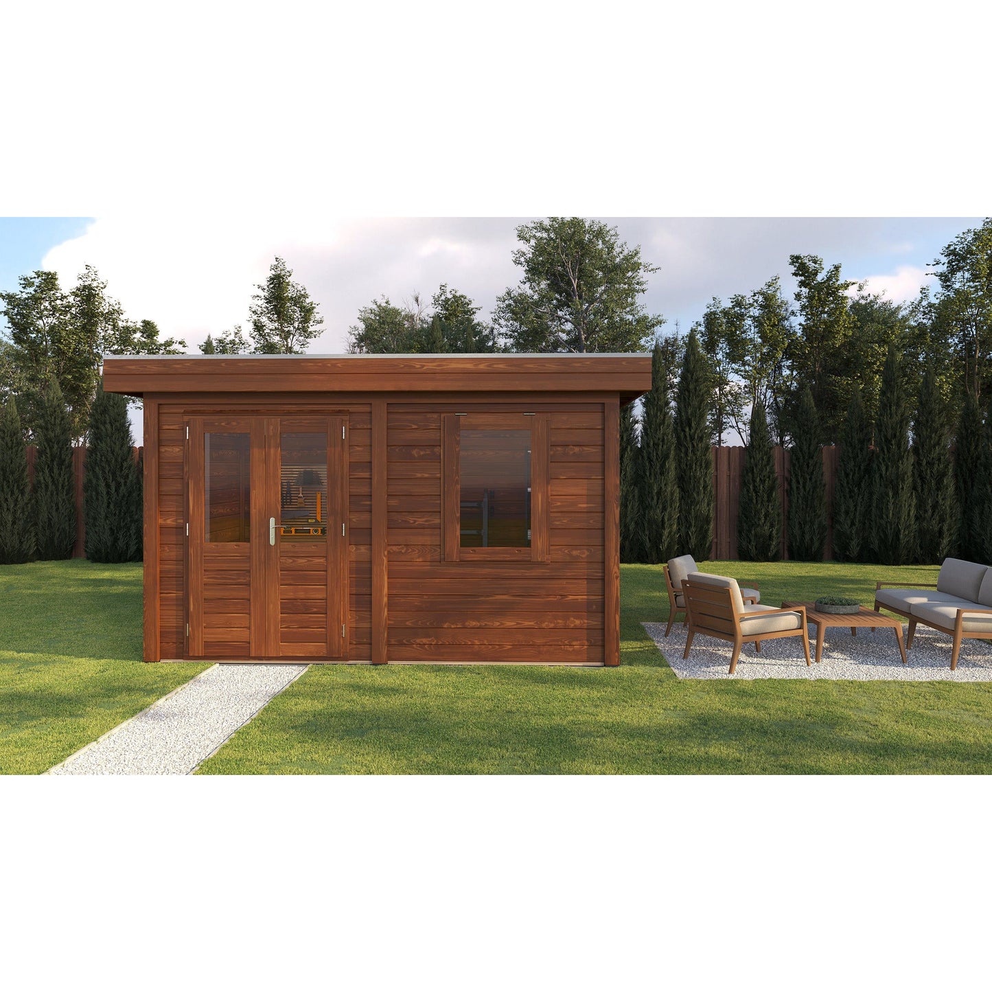 Lugarde Luton Summerhouse 388x250cm