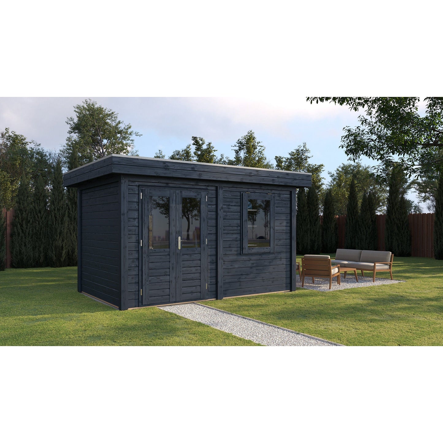 Lugarde Luton Summerhouse 388x250cm