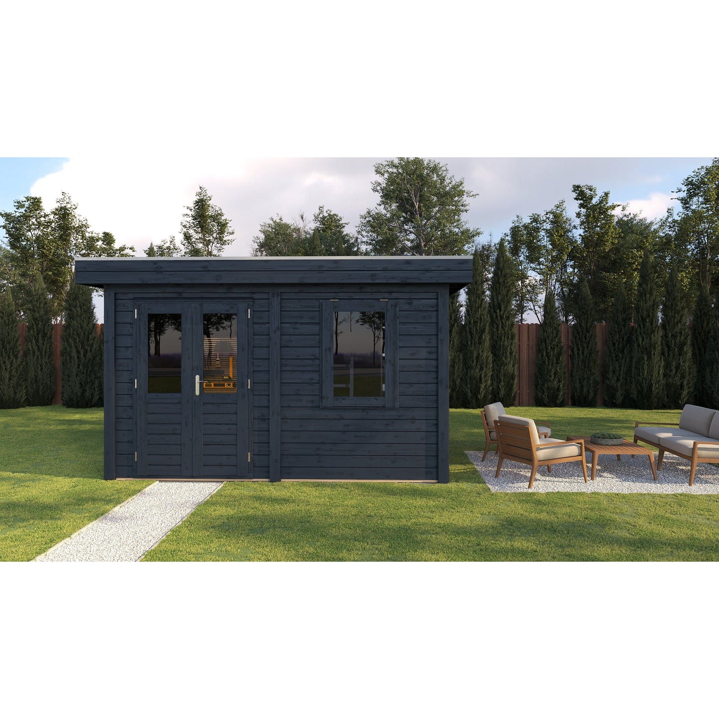 Lugarde Luton Summerhouse 388x250cm
