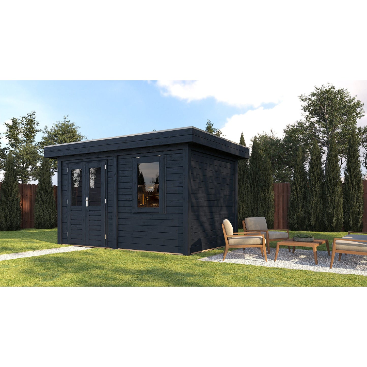 Lugarde Luton Summerhouse 388x250cm