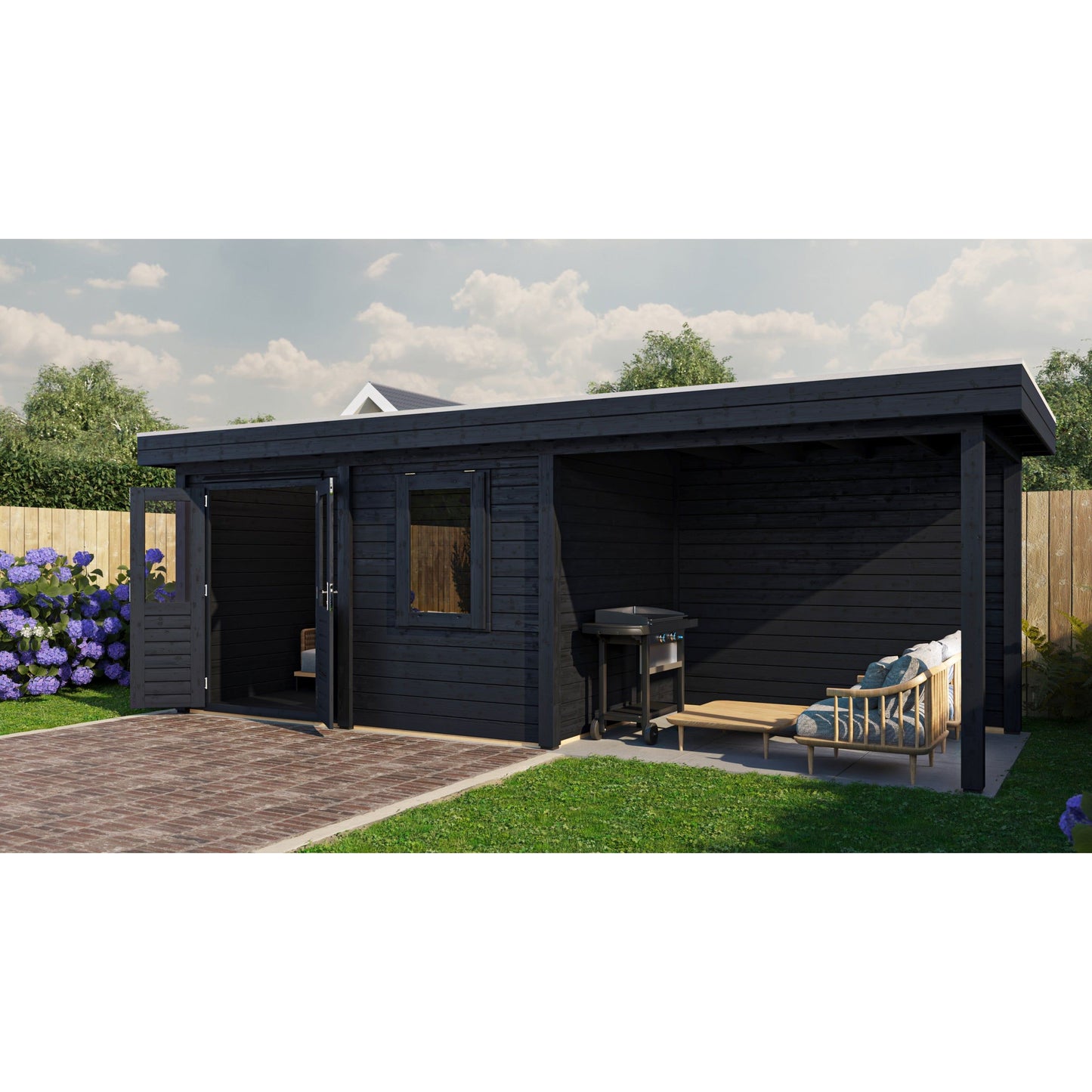 Lugarde Dublin Summerhouse 688x250cm