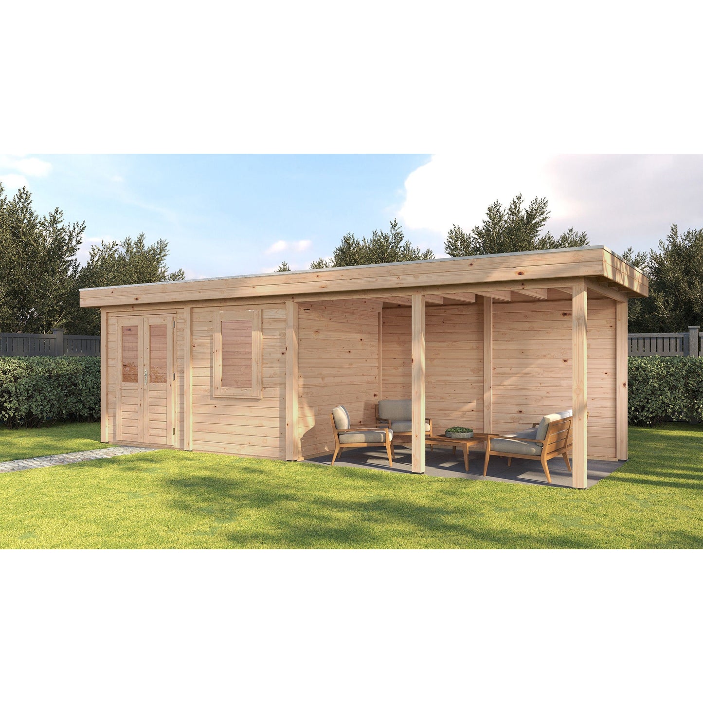 Lugarde Belfast Summerhouse 788x250cm