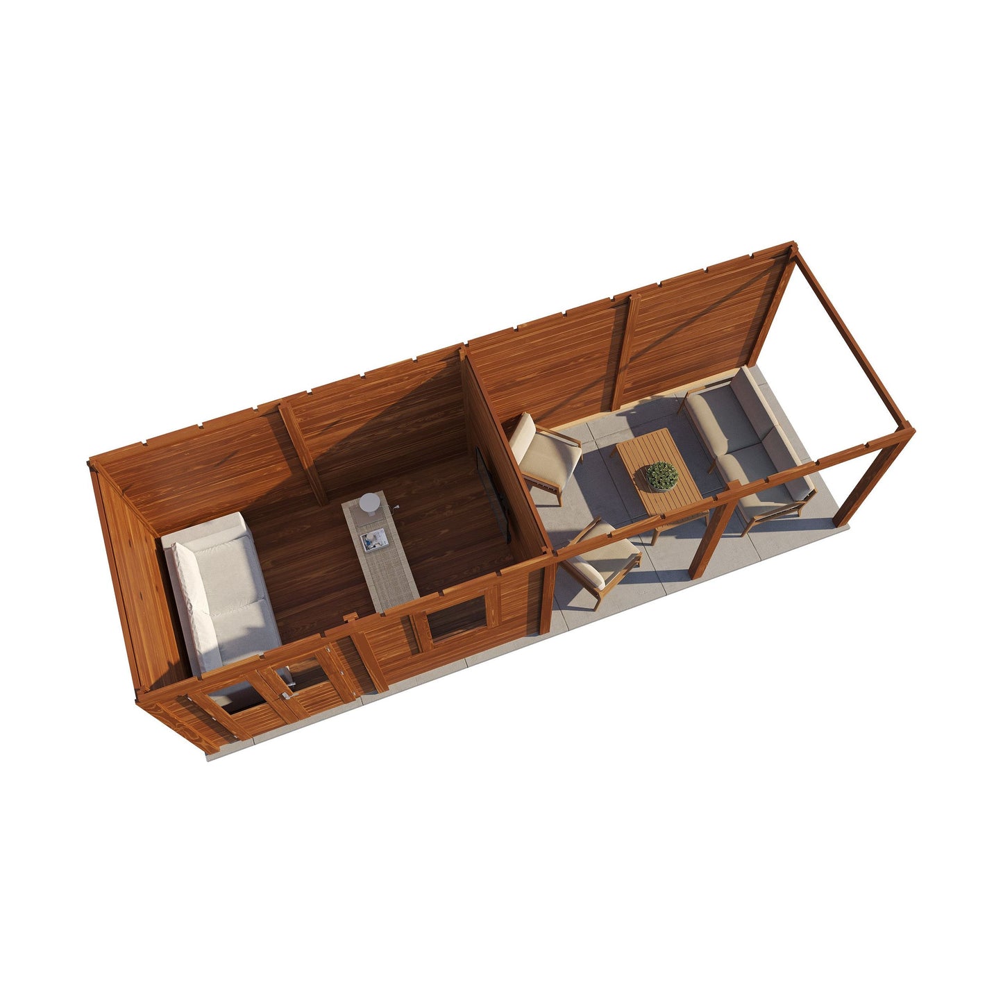 Lugarde Belfast Summerhouse 788x250cm