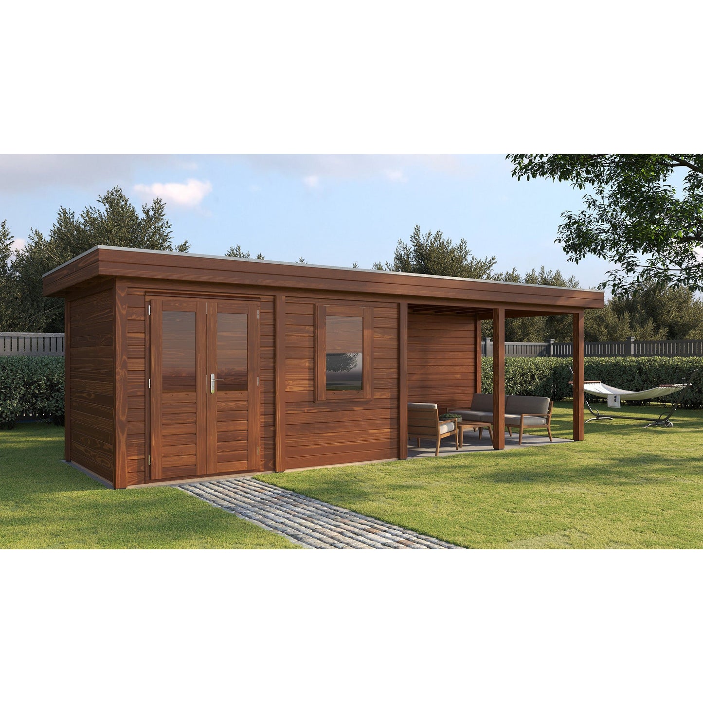 Lugarde Belfast Summerhouse 788x250cm
