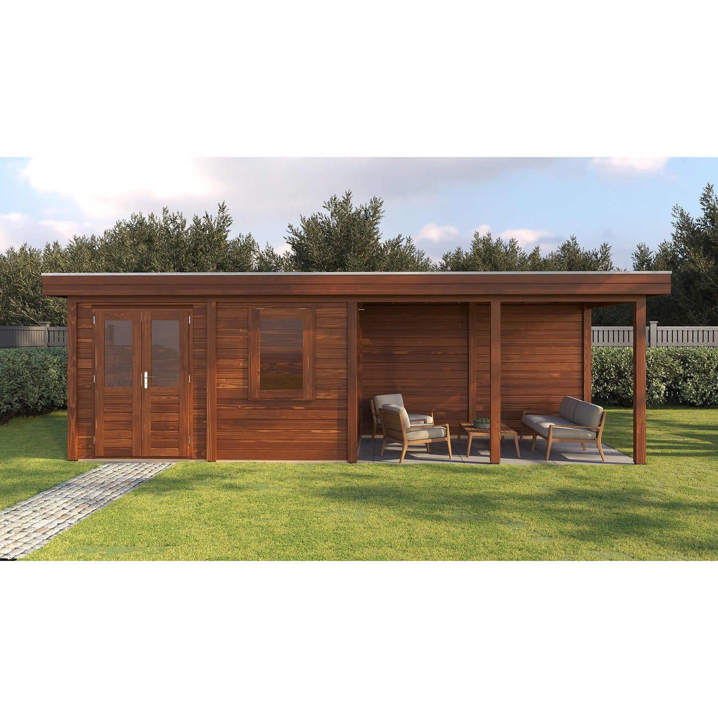 Lugarde Belfast Summerhouse 788x250cm