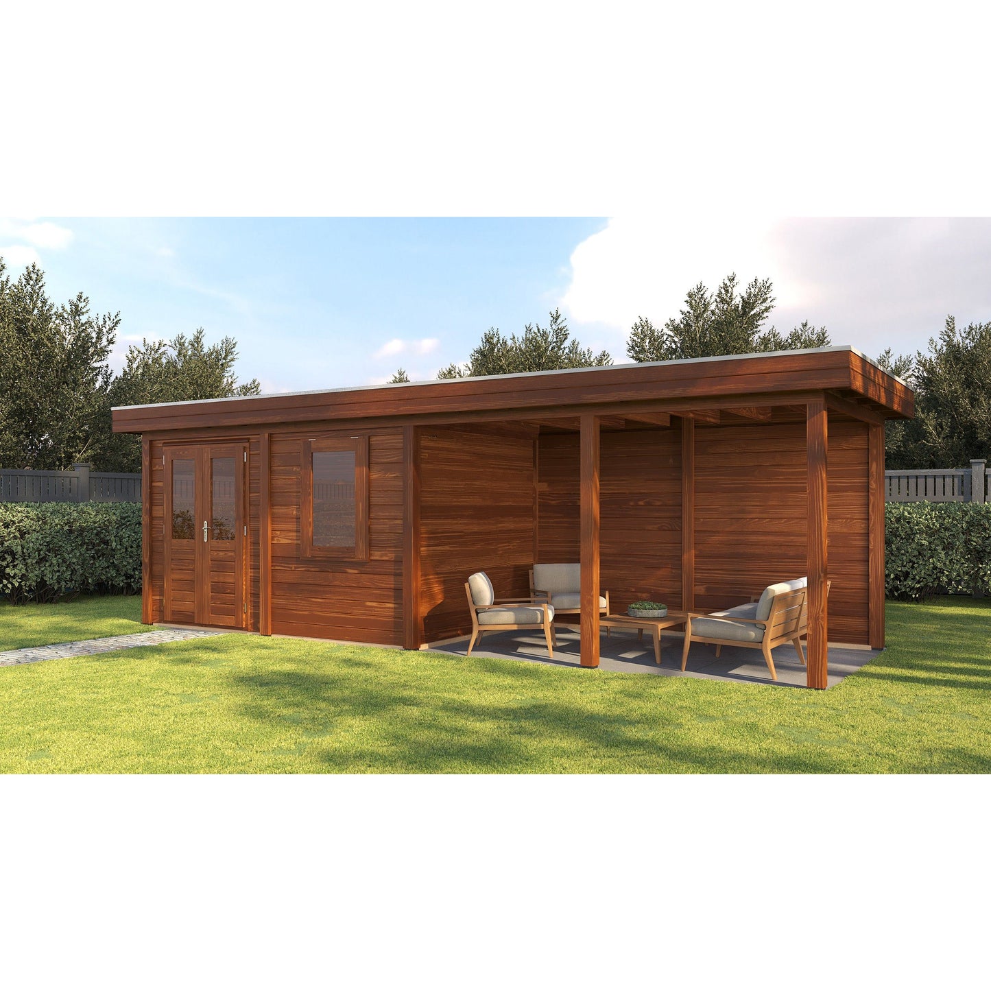 Lugarde Belfast Summerhouse 788x250cm