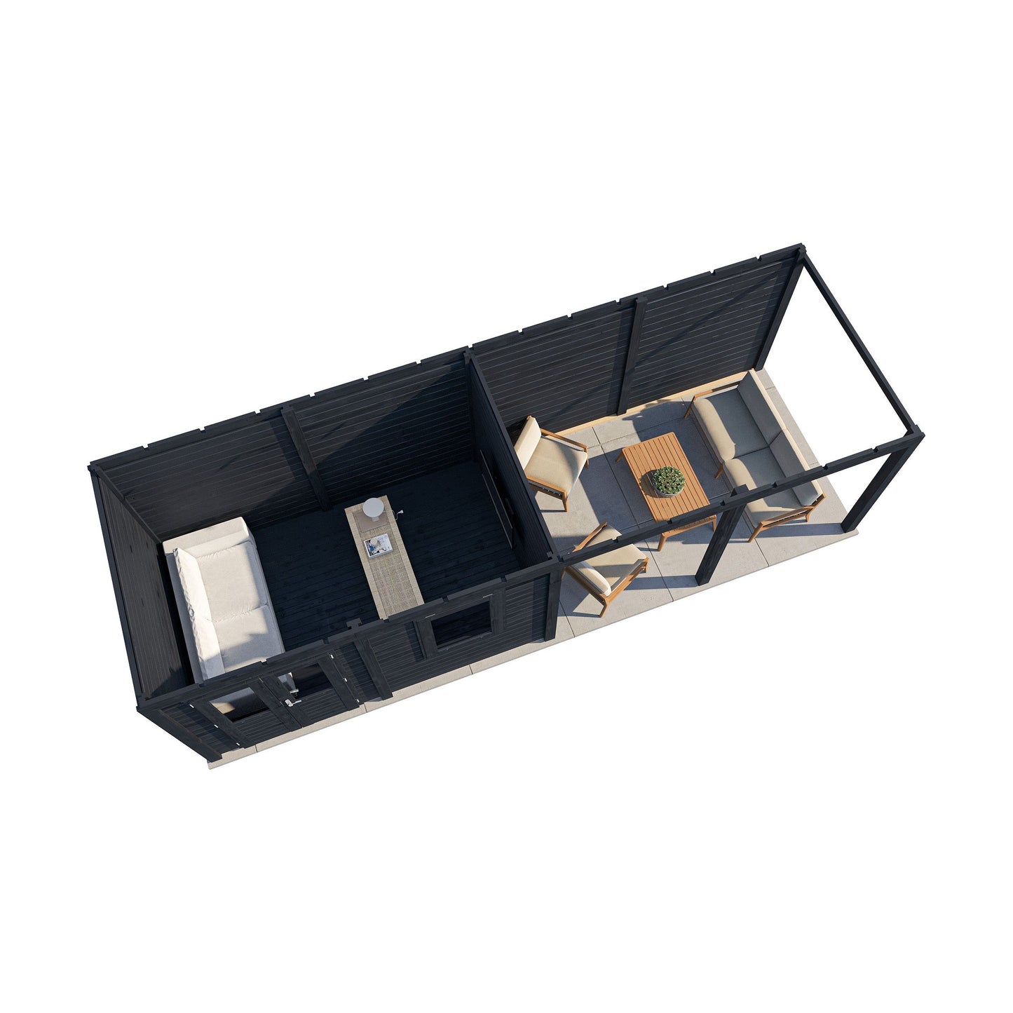 Lugarde Belfast Summerhouse 788x250cm