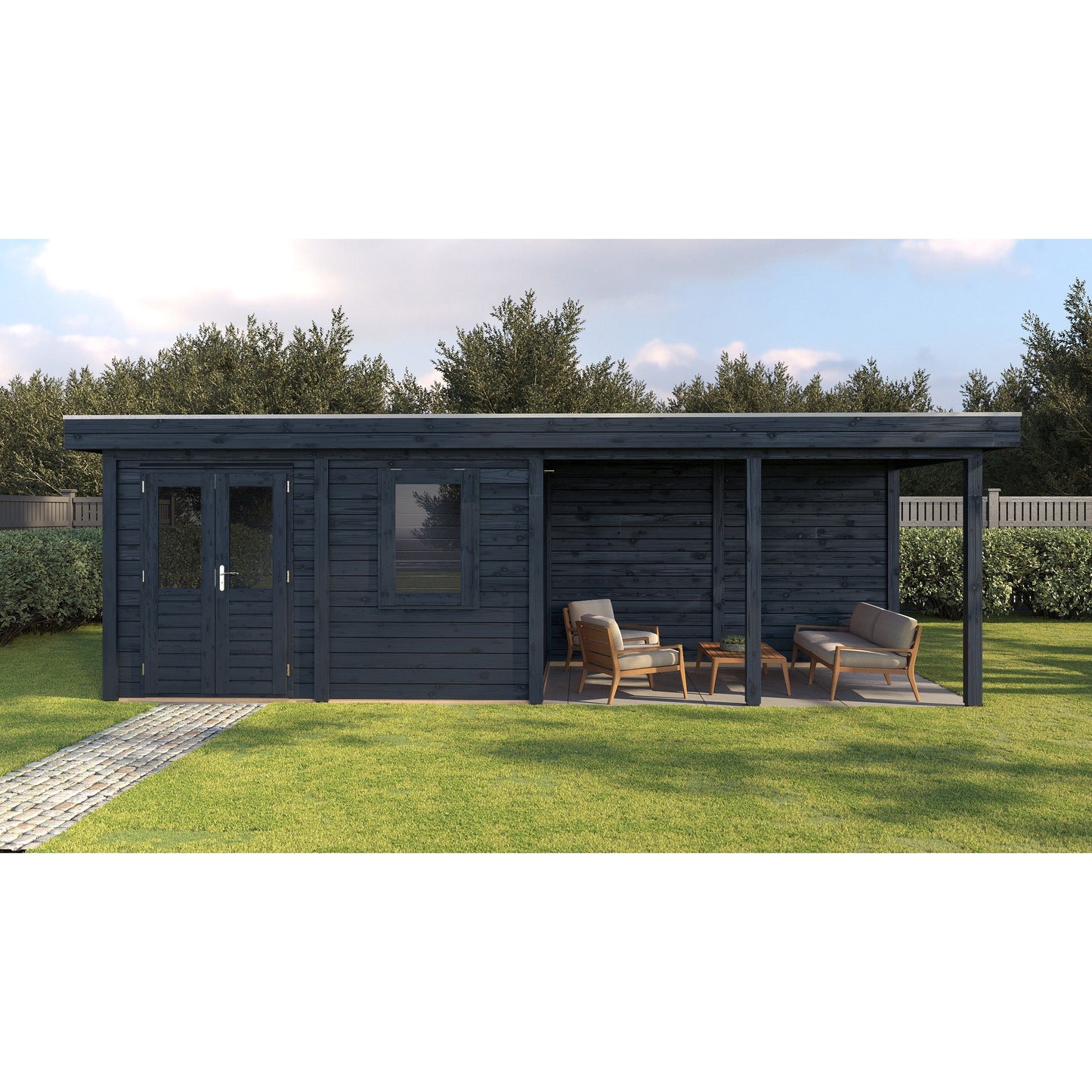 Lugarde Belfast Summerhouse 788x250cm