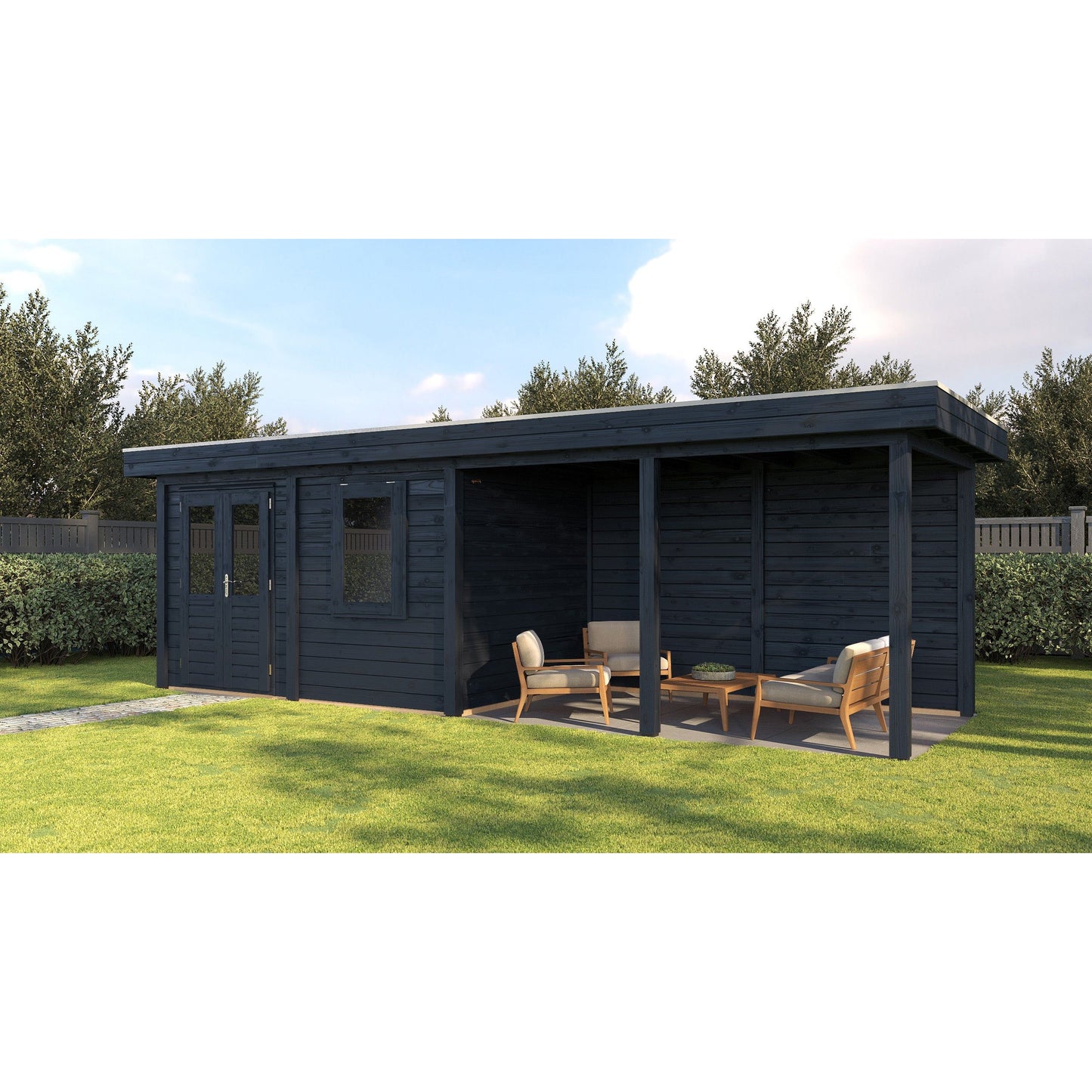 Lugarde Belfast Summerhouse 788x250cm