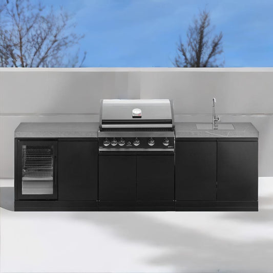 GrandPro 262 Maxim G5 Outdoor Kitchen with Fridge + Sink