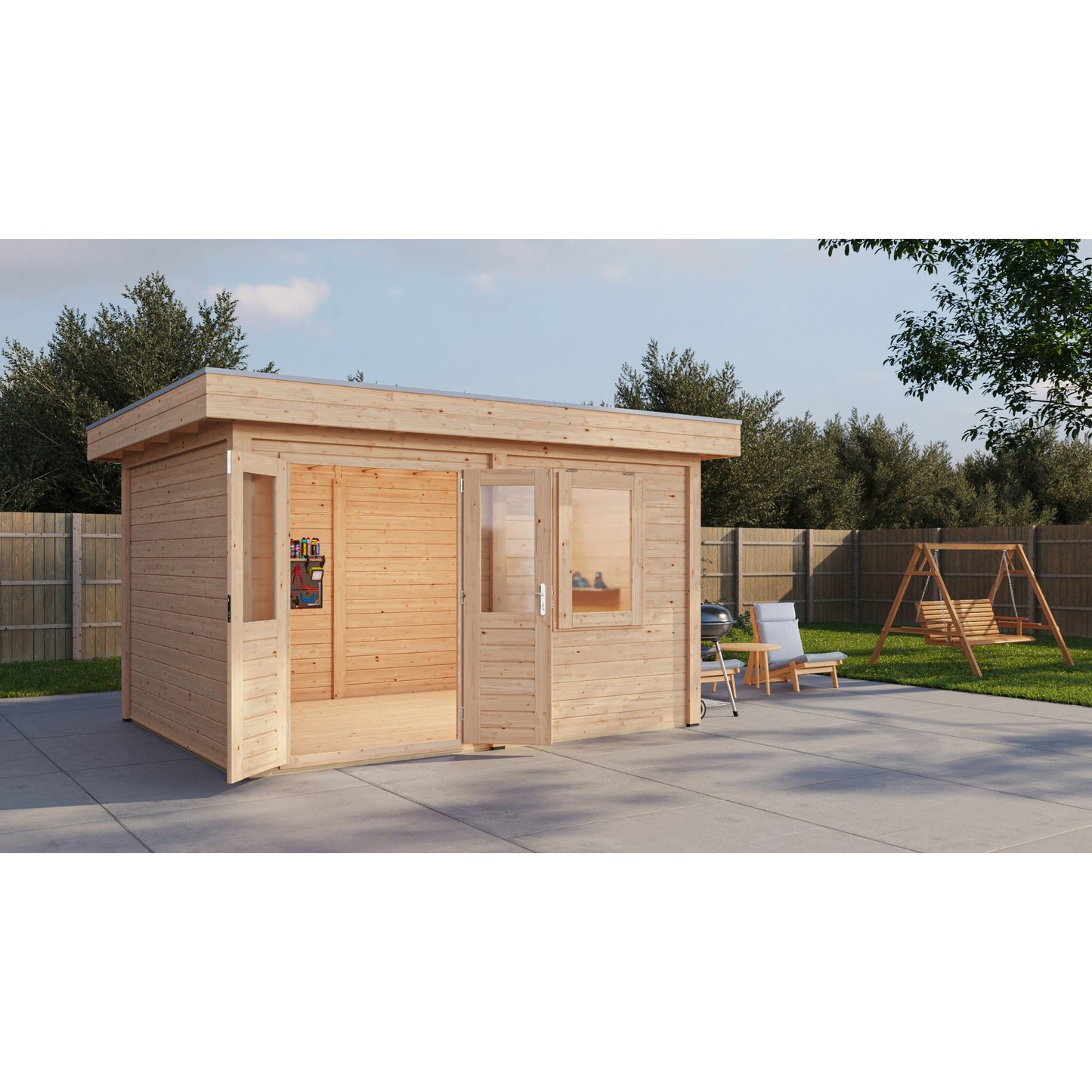 Lugarde Cardiff Summerhouse 388x300cm