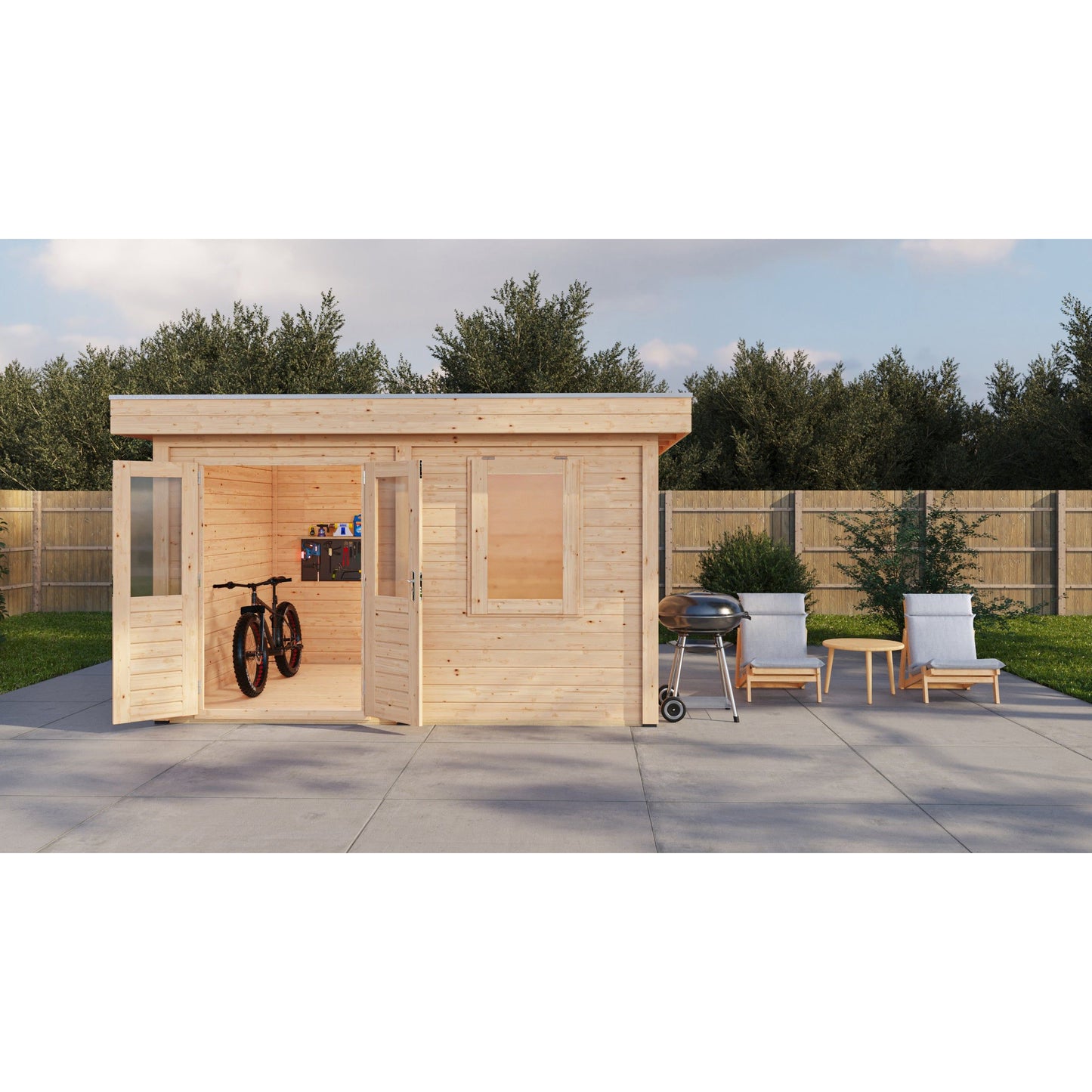 Lugarde Cardiff Summerhouse 388x300cm
