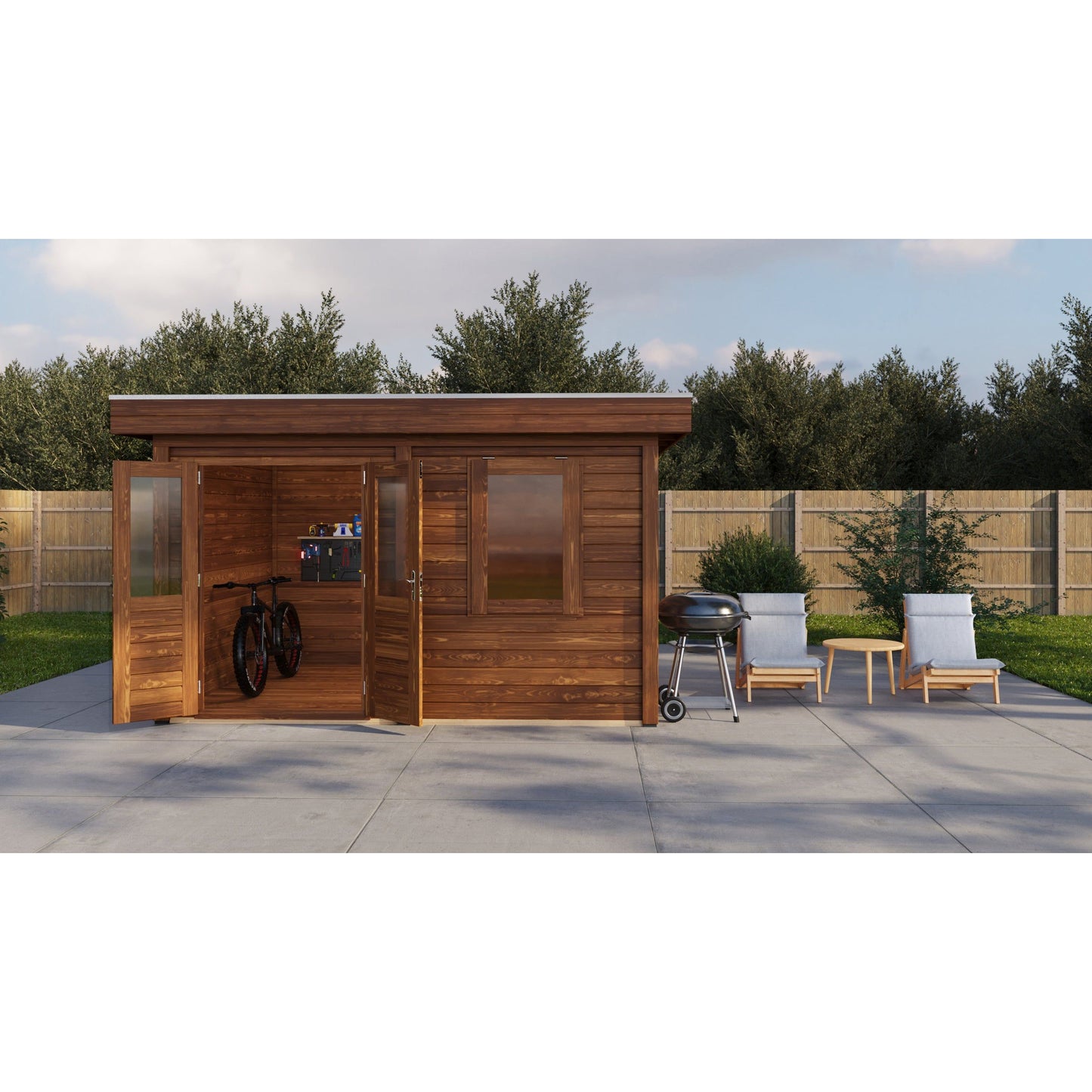 Lugarde Cardiff Summerhouse 388x300cm