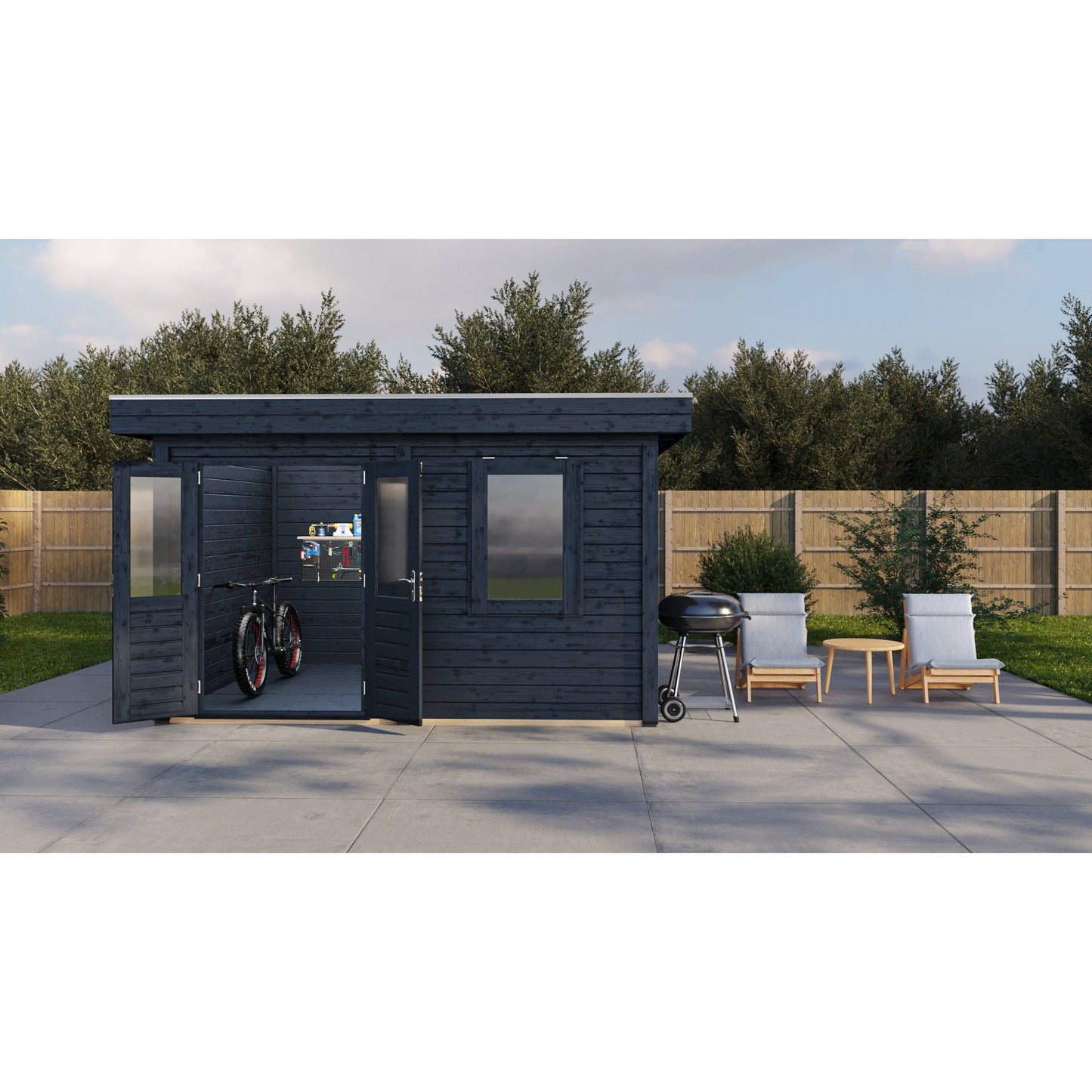 Lugarde Cardiff Summerhouse 388x300cm
