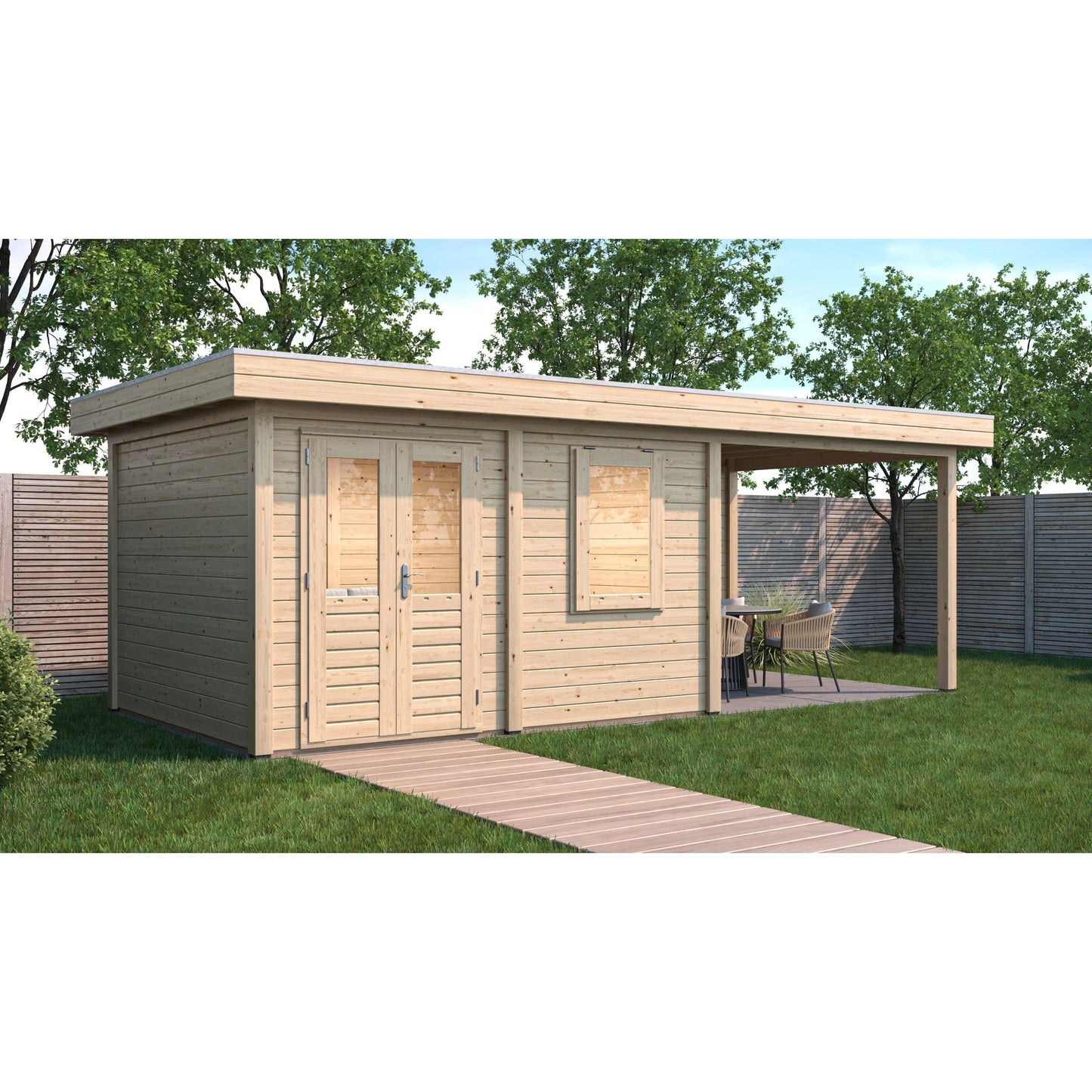 Lugarde Newport Summerhouse 688x300cm