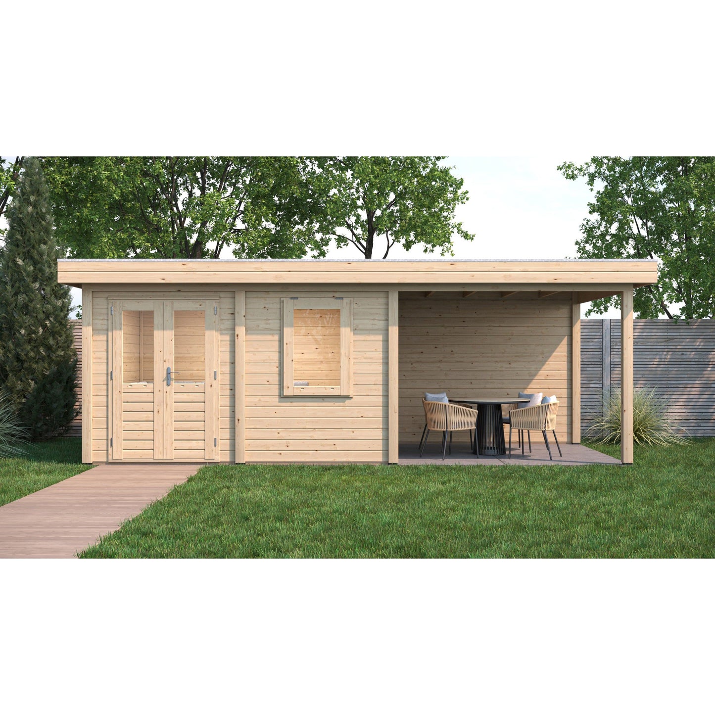 Lugarde Newport Summerhouse 688x300cm