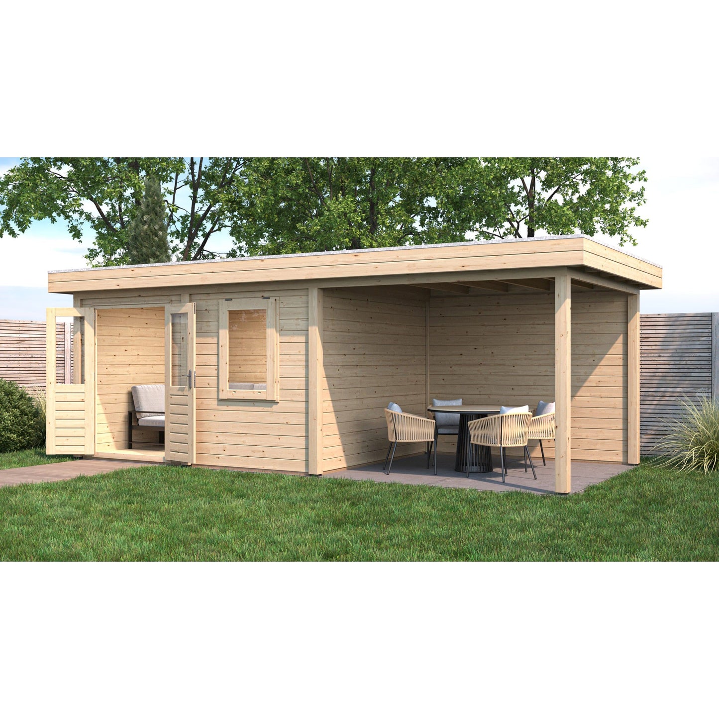 Lugarde Newport Summerhouse 688x300cm