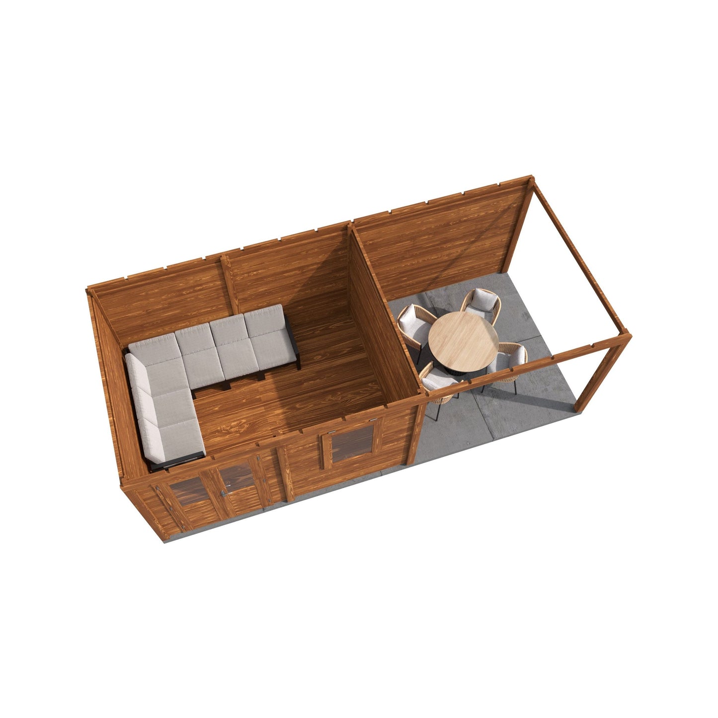 Lugarde Newport Summerhouse 688x300cm