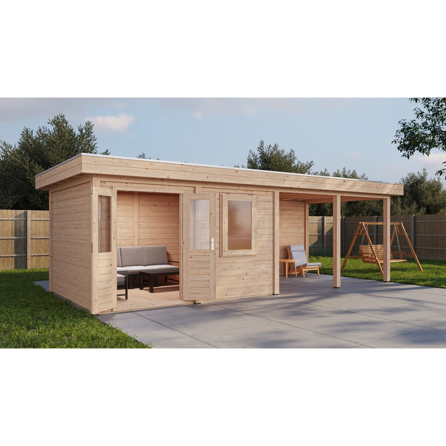 Lugarde Exeter Summerhouse 788x300cm