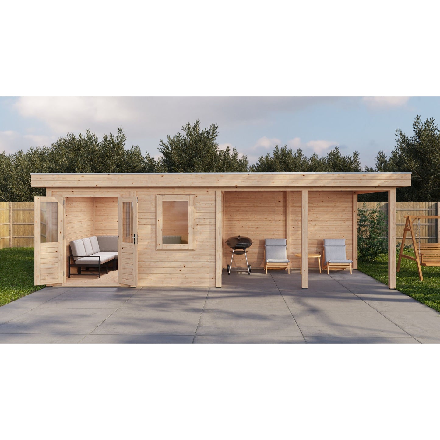 Lugarde Exeter Summerhouse 788x300cm
