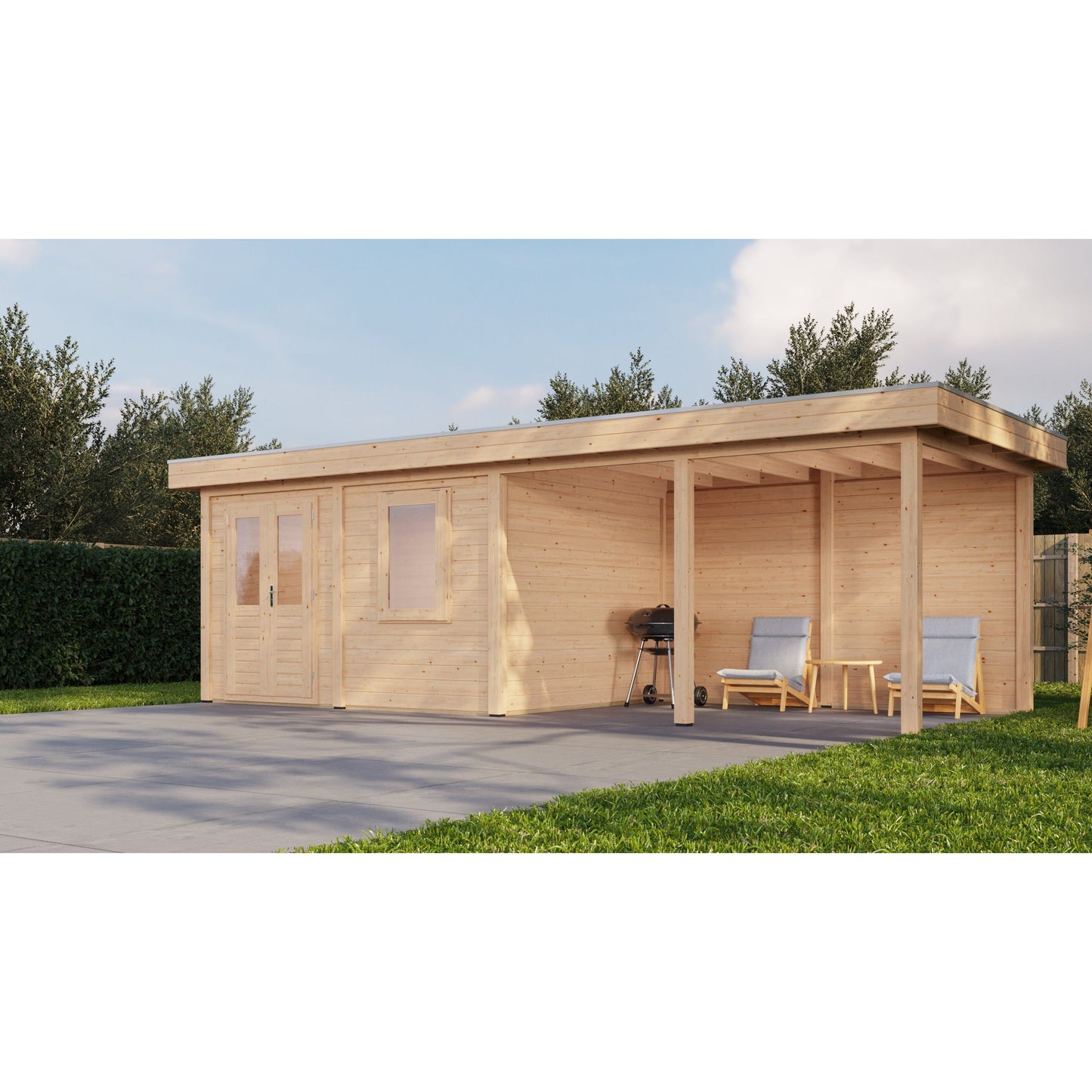 Lugarde Exeter Summerhouse 788x300cm