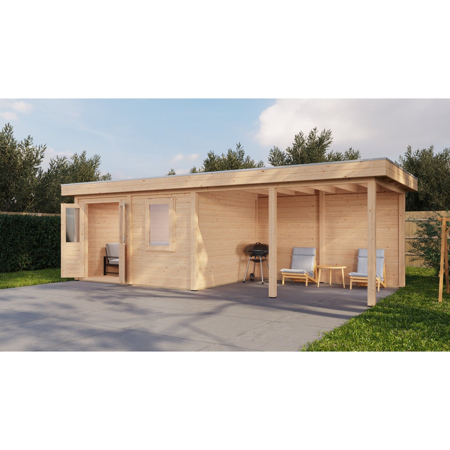 Lugarde Exeter Summerhouse 788x300cm
