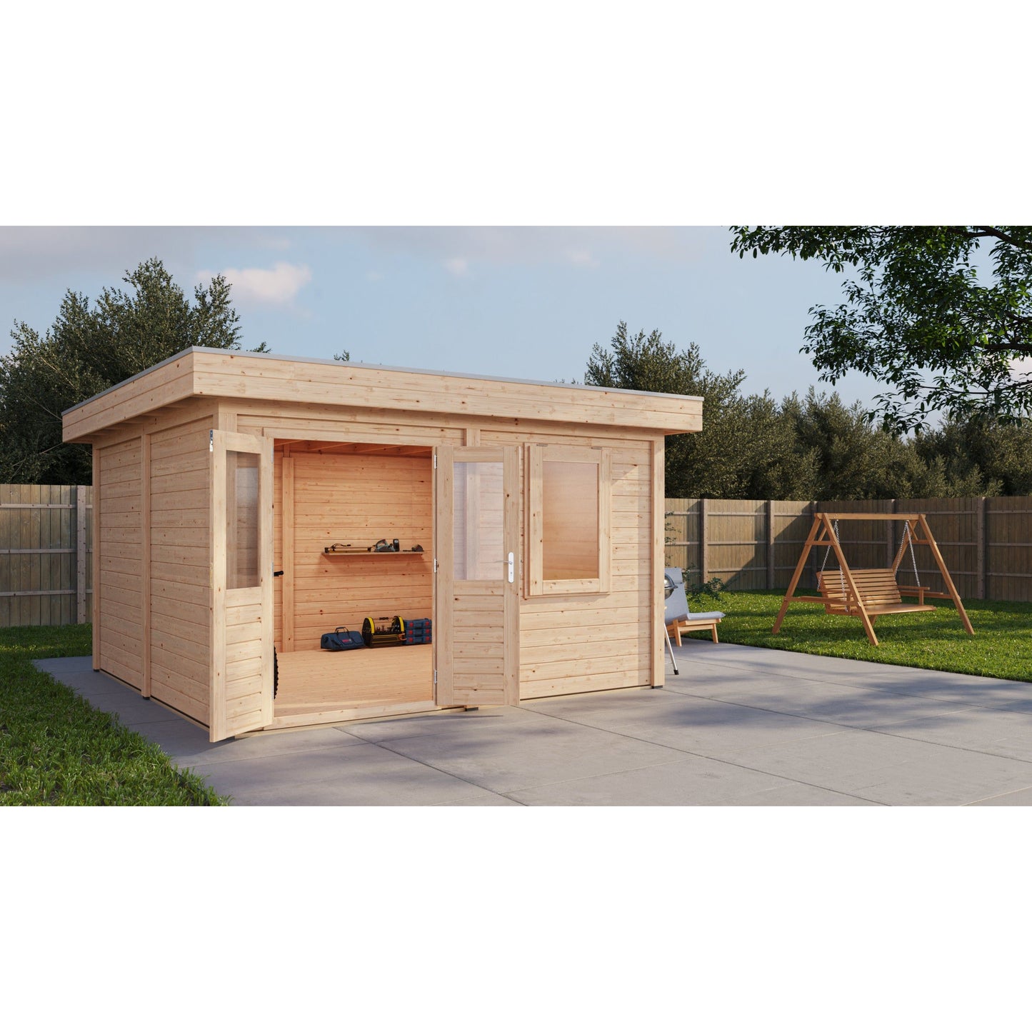 Lugarde Bristol Summerhouse 388x388cm