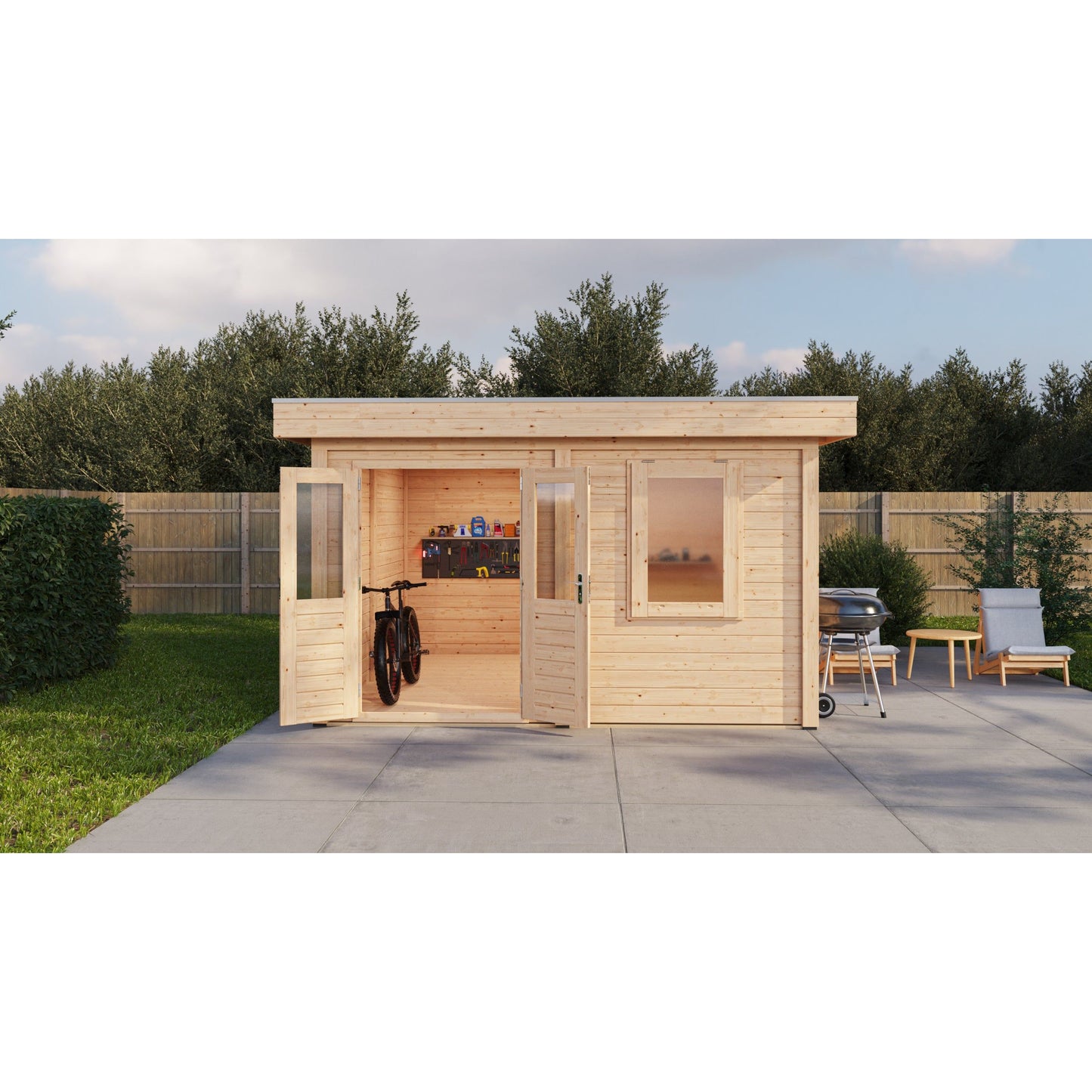 Lugarde Bristol Summerhouse 388x388cm