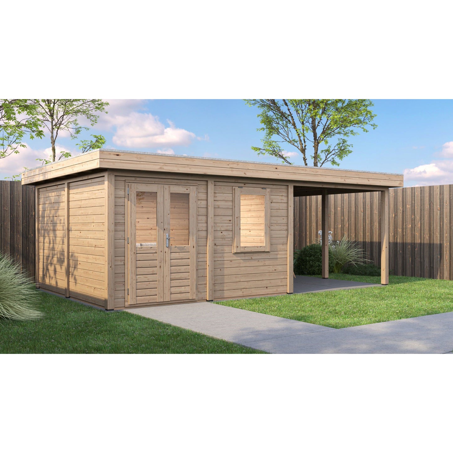 Lugarde Norwich Summerhouse 688x388cm