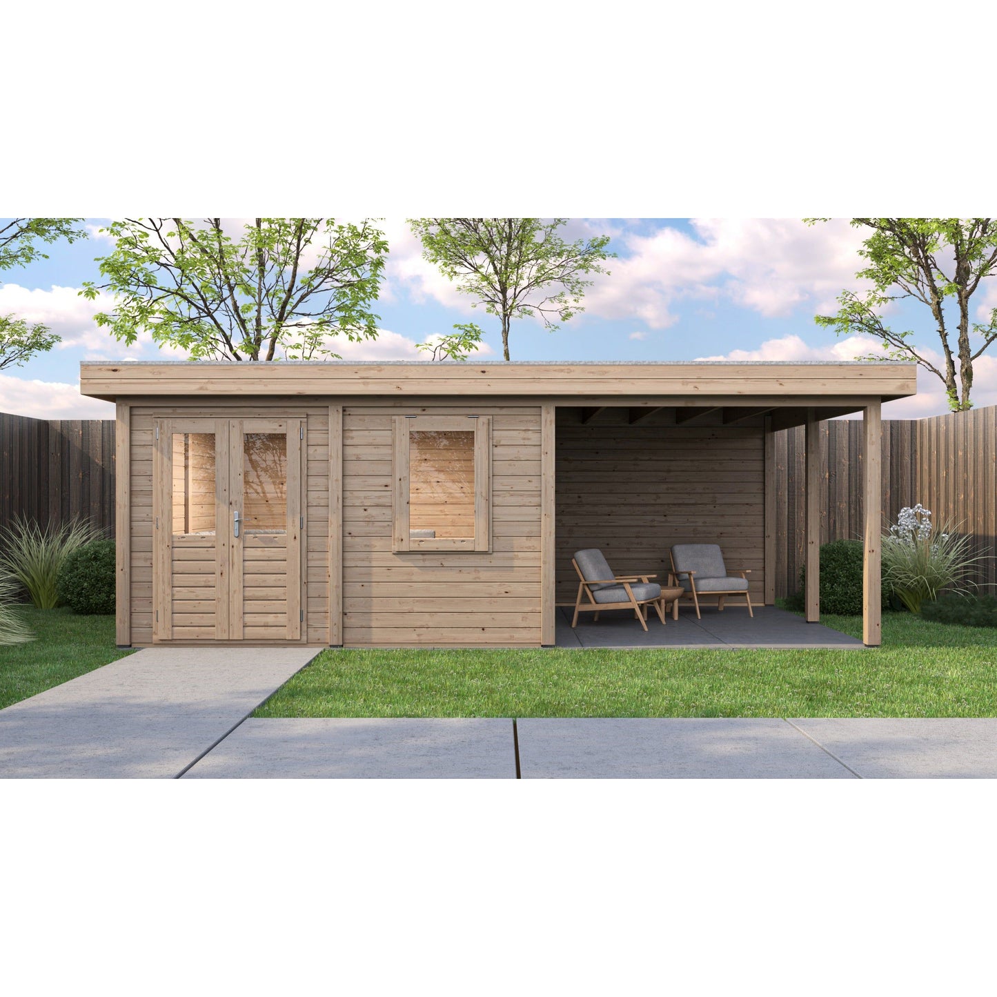 Lugarde Norwich Summerhouse 688x388cm